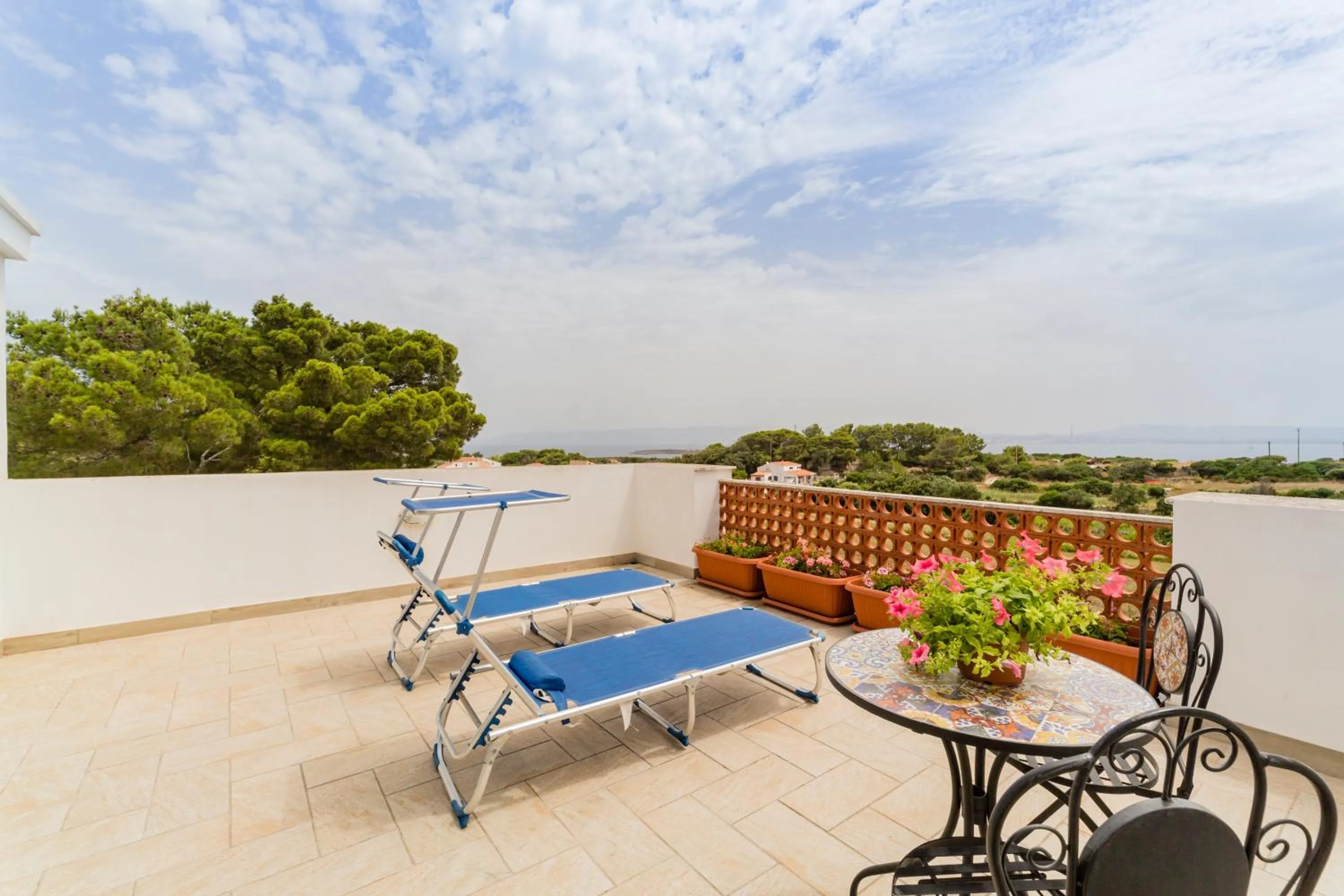 Balcony/Terrace in Villa Brigida