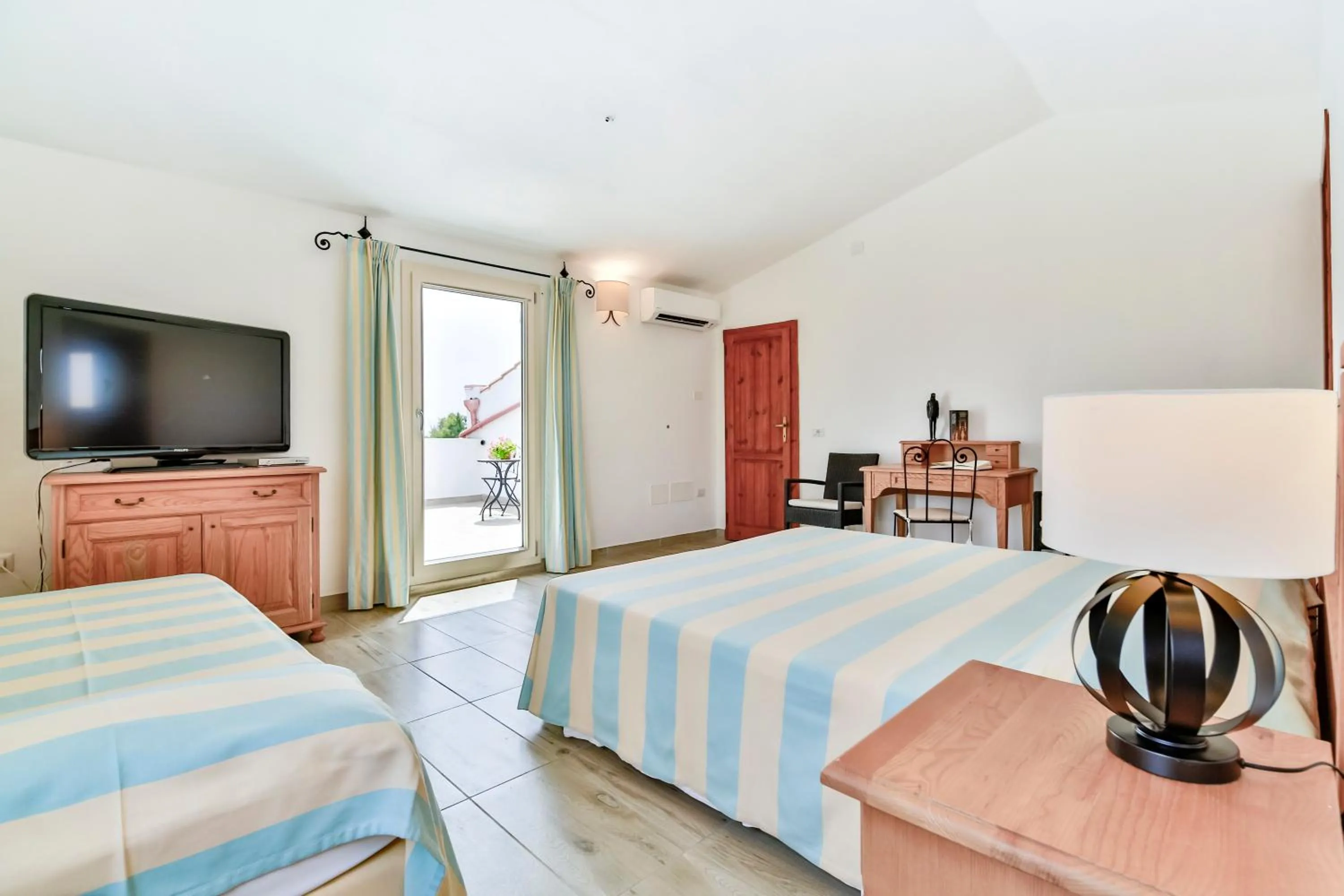 Bed in Villa Brigida