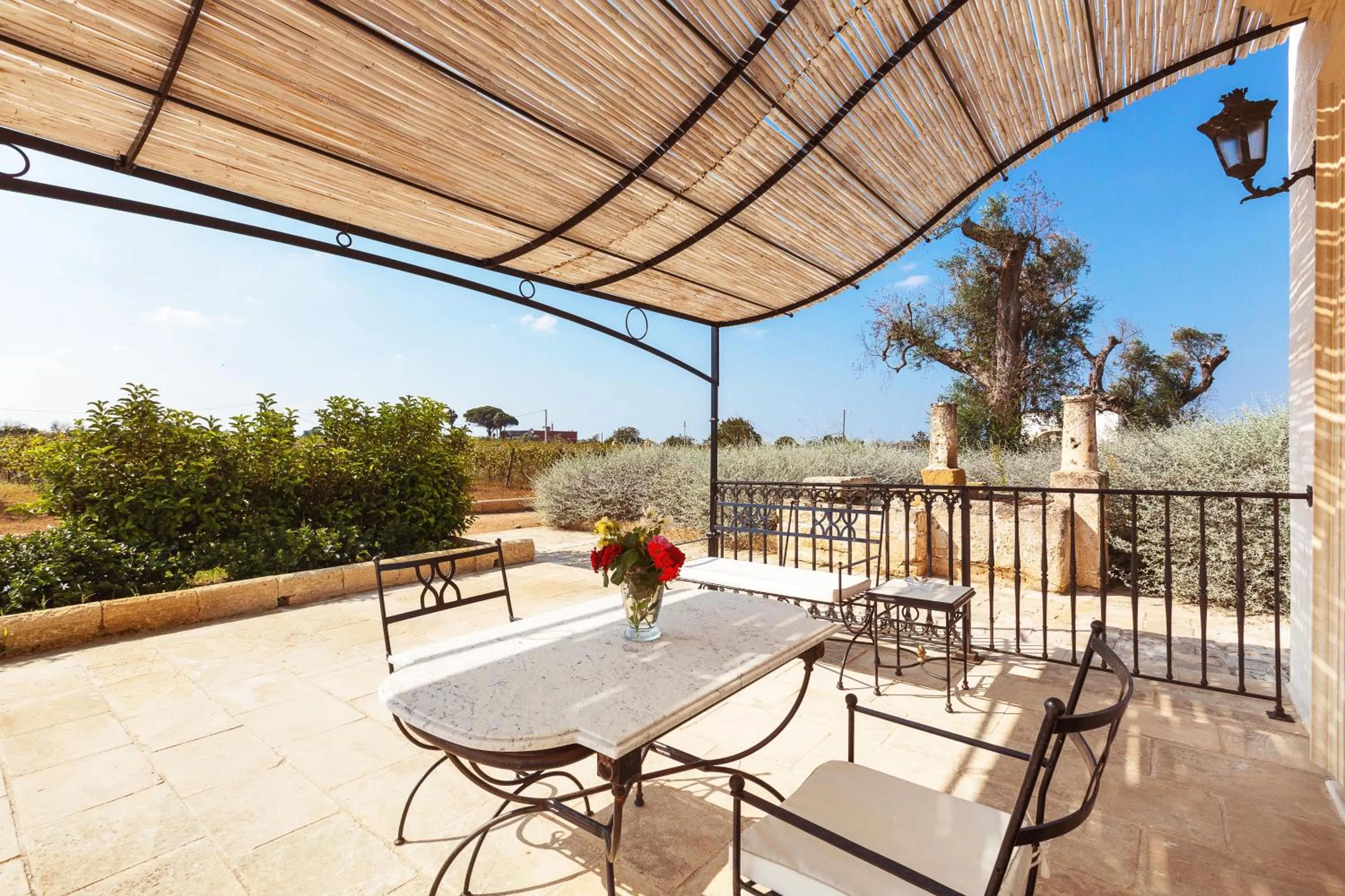 Balcony/Terrace in Tenuta Mosè Charming House&Relais Gallipoli