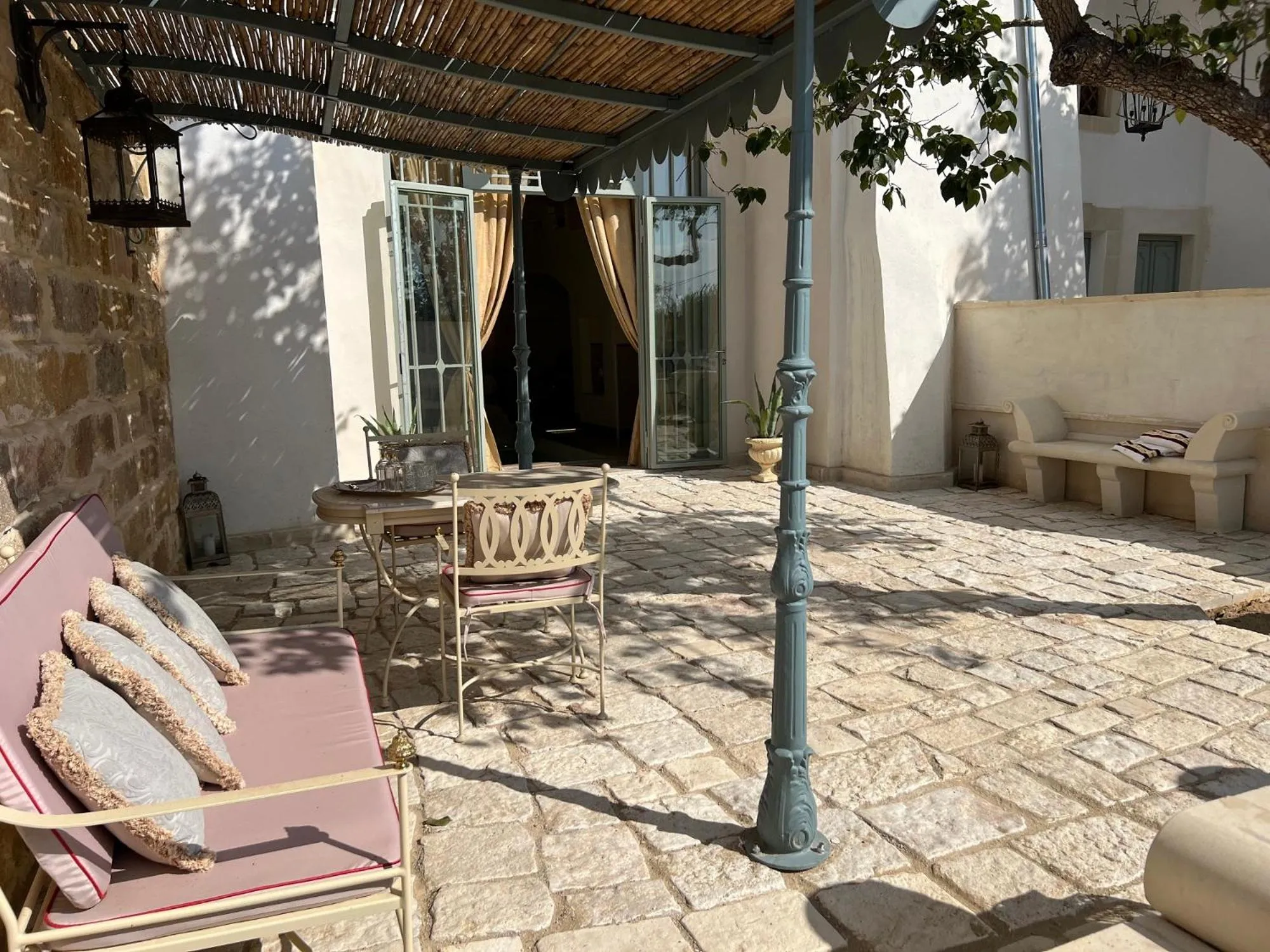 Patio in Tenuta Mosè Charming House&Relais Gallipoli