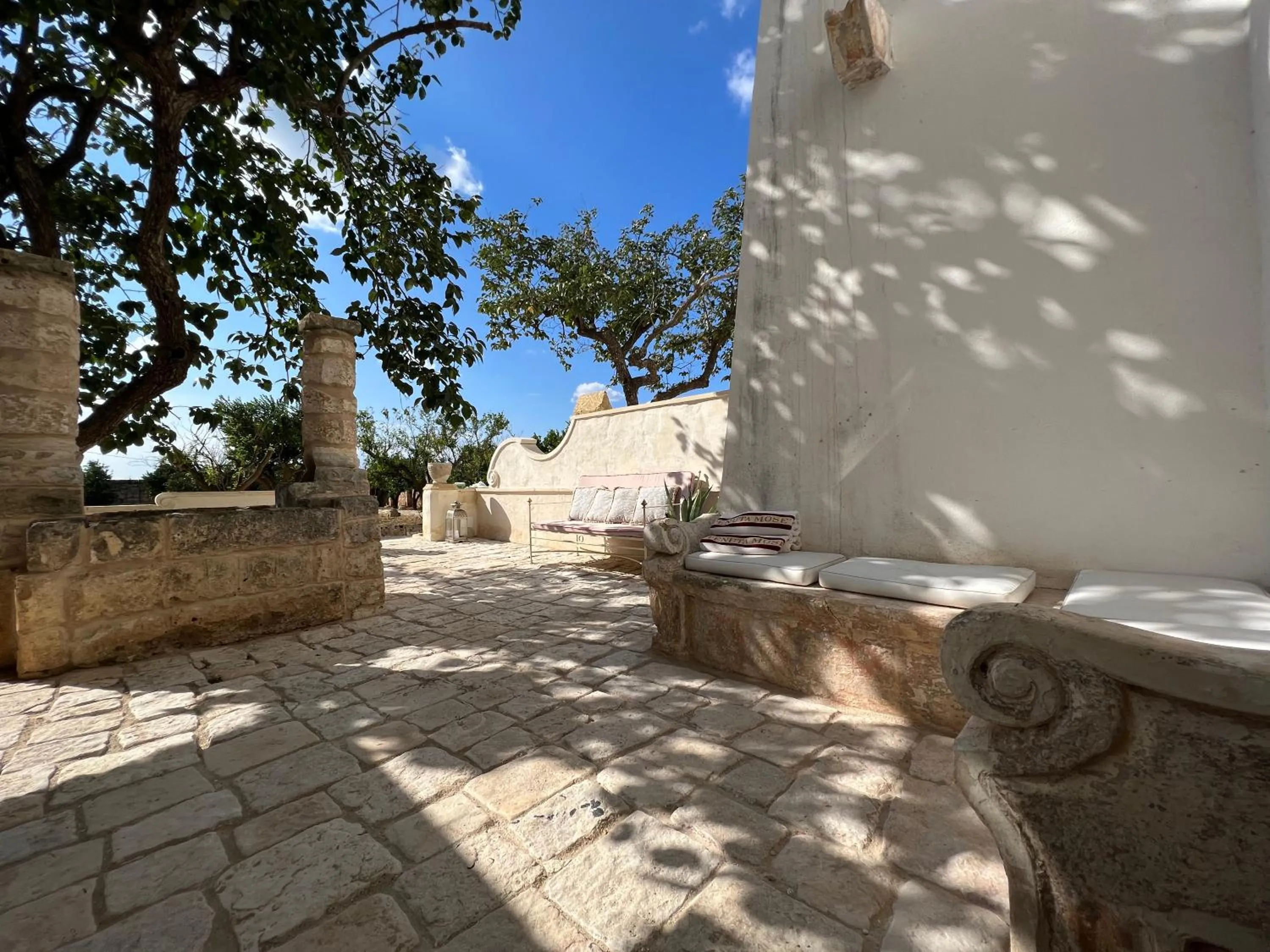 Patio in Tenuta Mosè Charming House&Relais Gallipoli