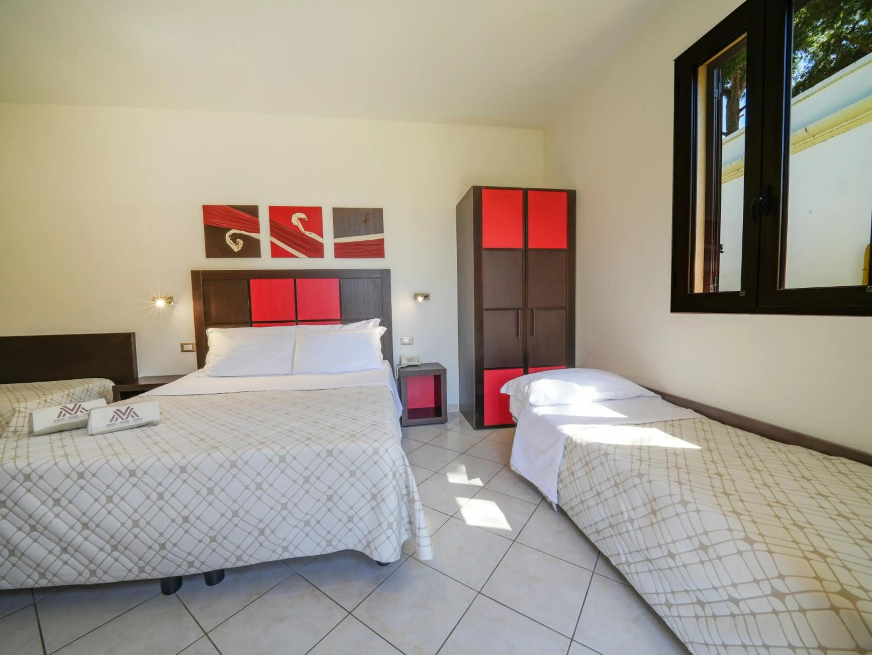 Bed in Resort Villa Hermosa