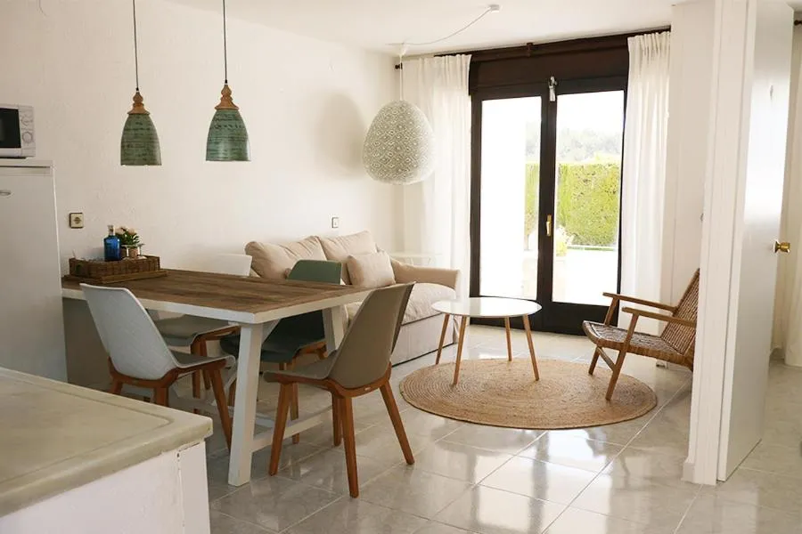 Living room in Mas Boronat Resort