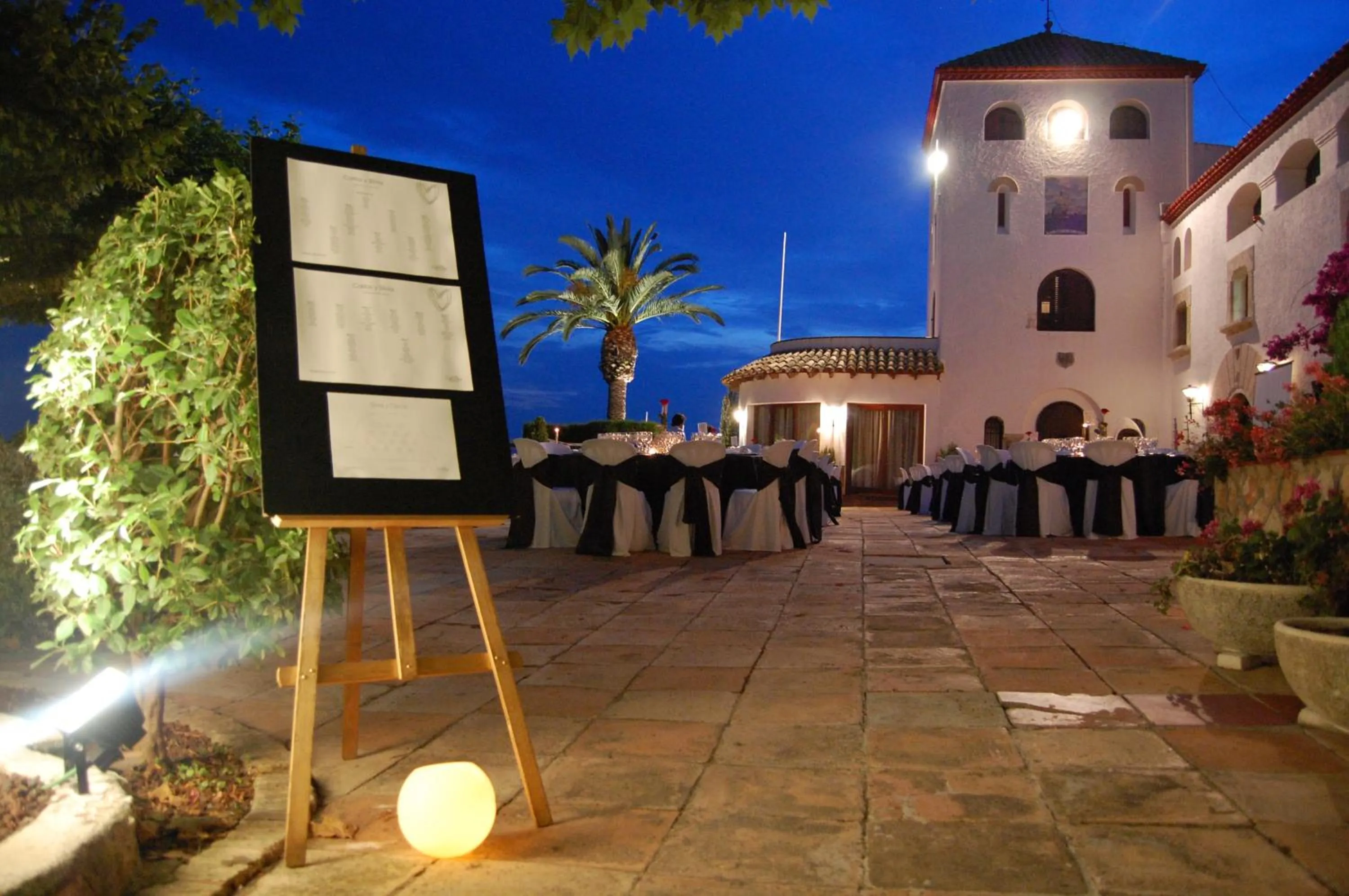 Patio in Mas Boronat Resort