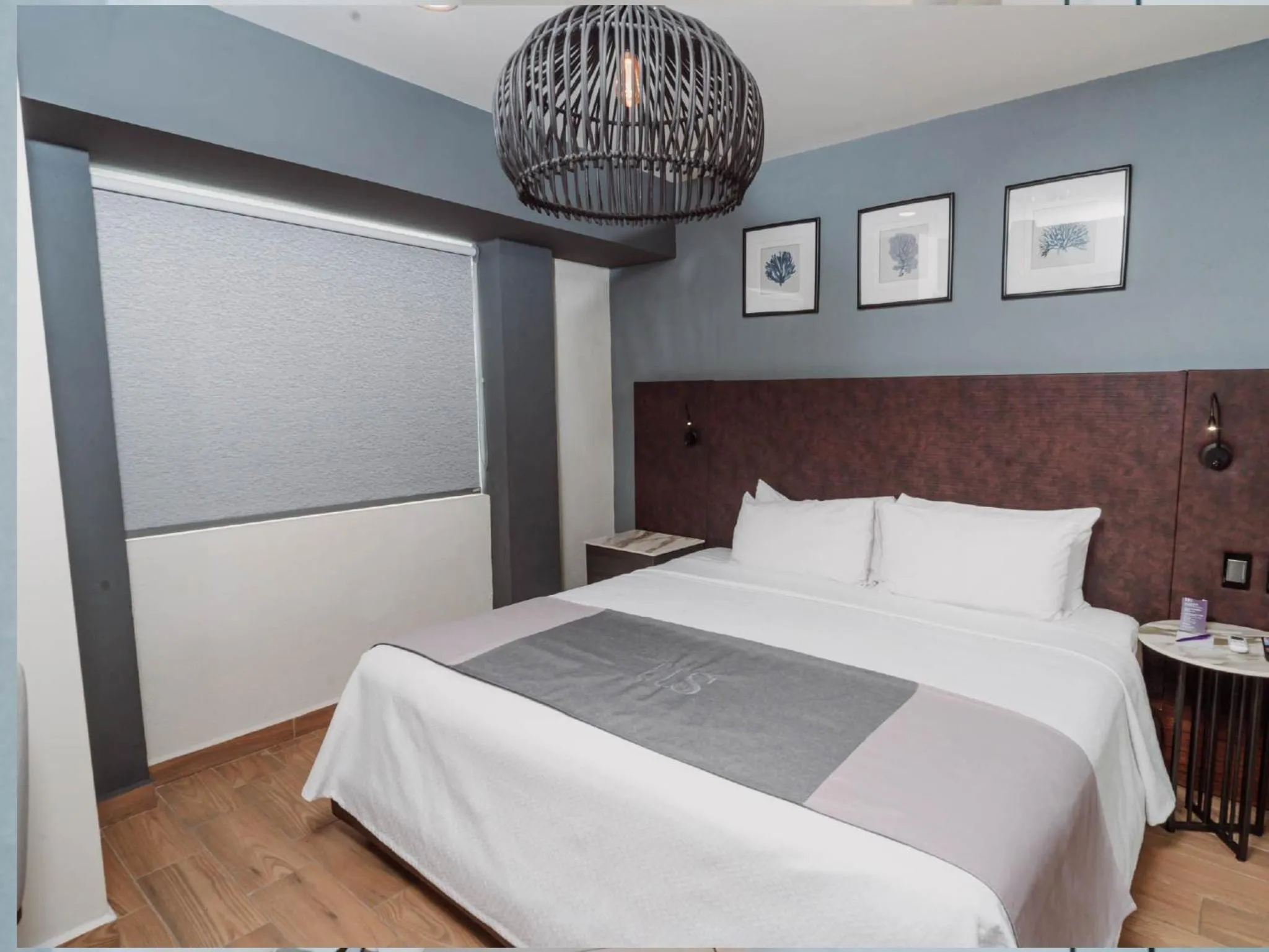 Bed in HS HOTSSON Hotel Acapulco