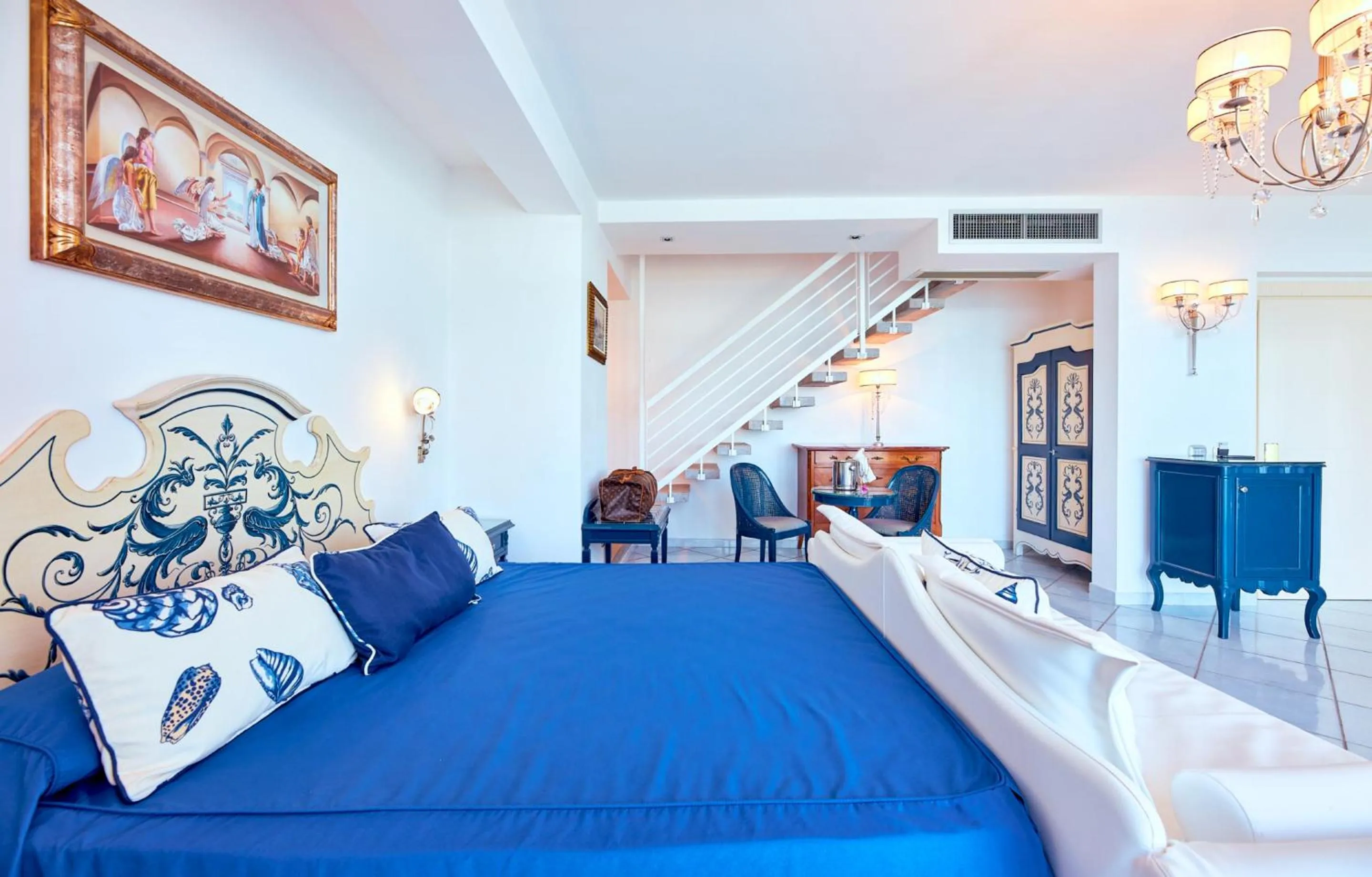 Bedroom, Bed in Hotel Villa Sirio