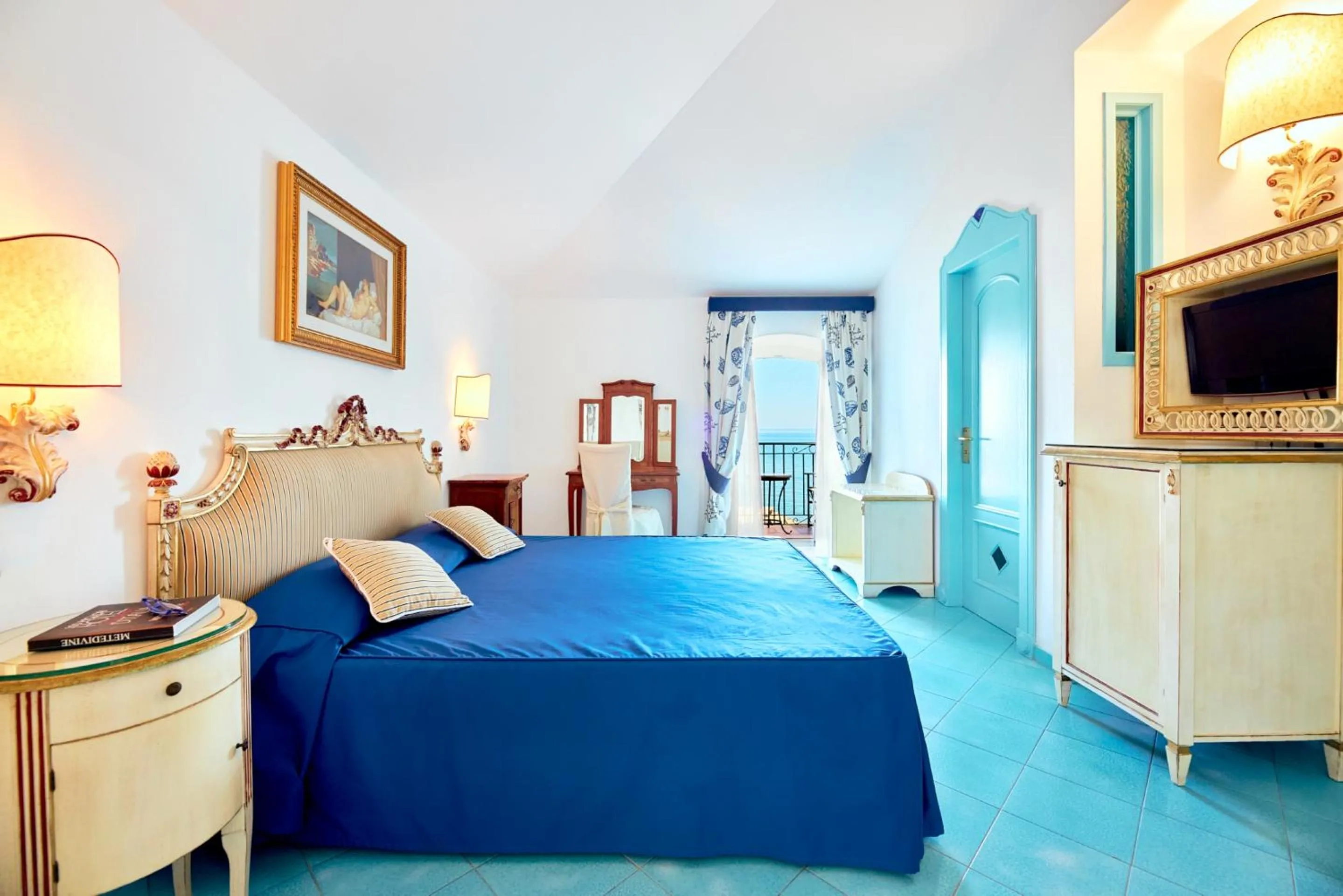 Bedroom, Bed in Hotel Villa Sirio