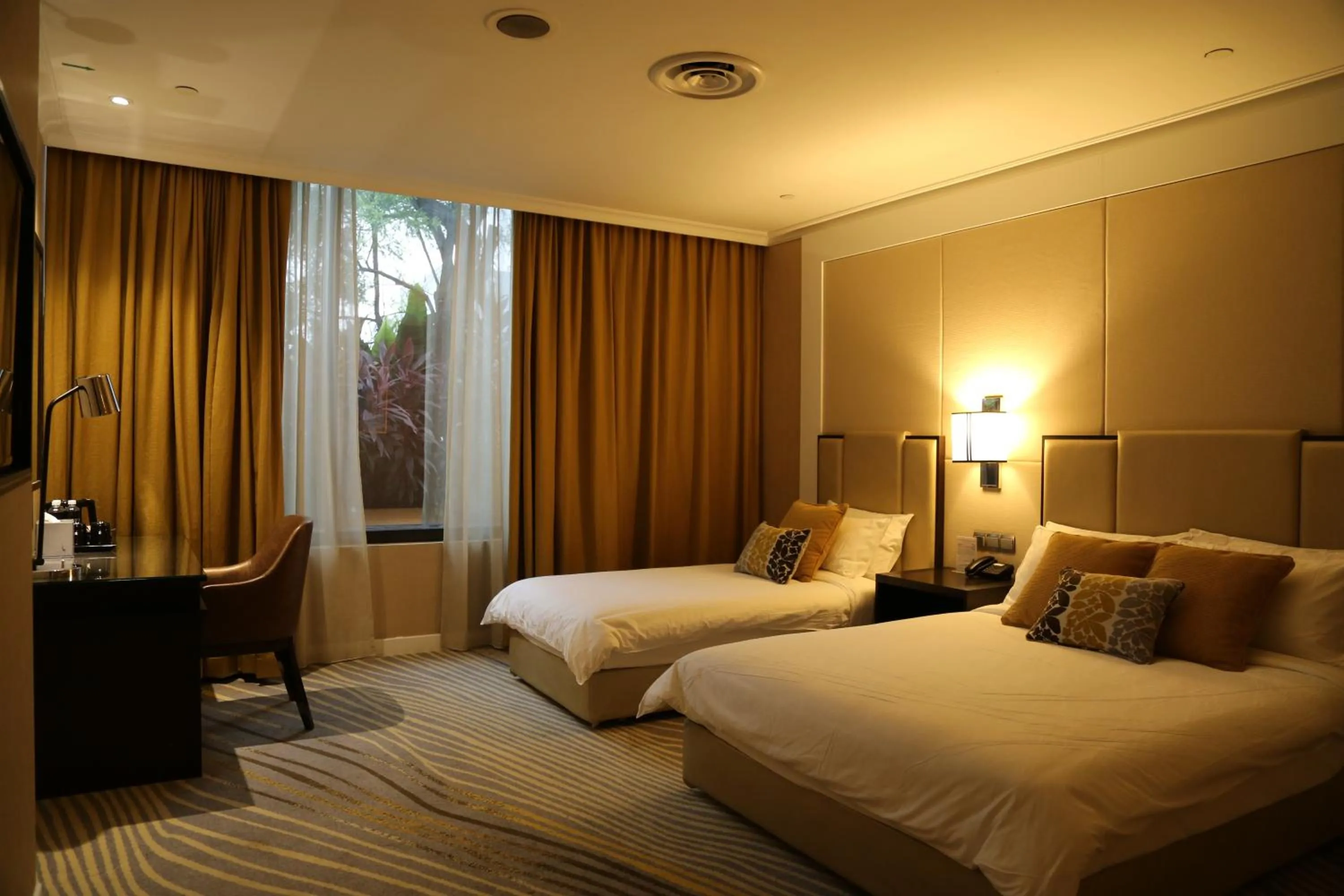 Photo of the whole room, Bed in Ambassador Transit Hotel - Terminal 2