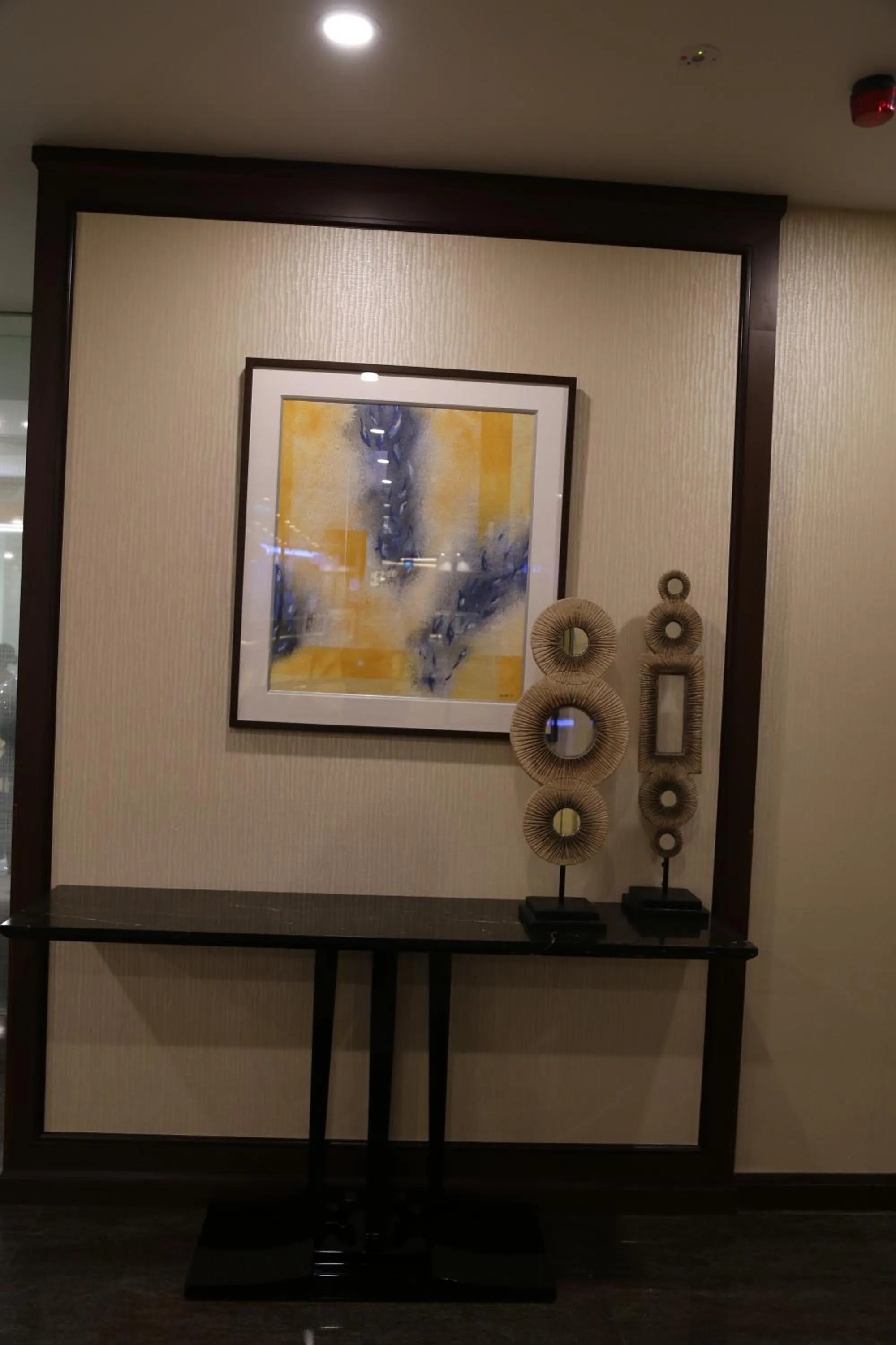 Decorative detail in Ambassador Transit Hotel - Terminal 2