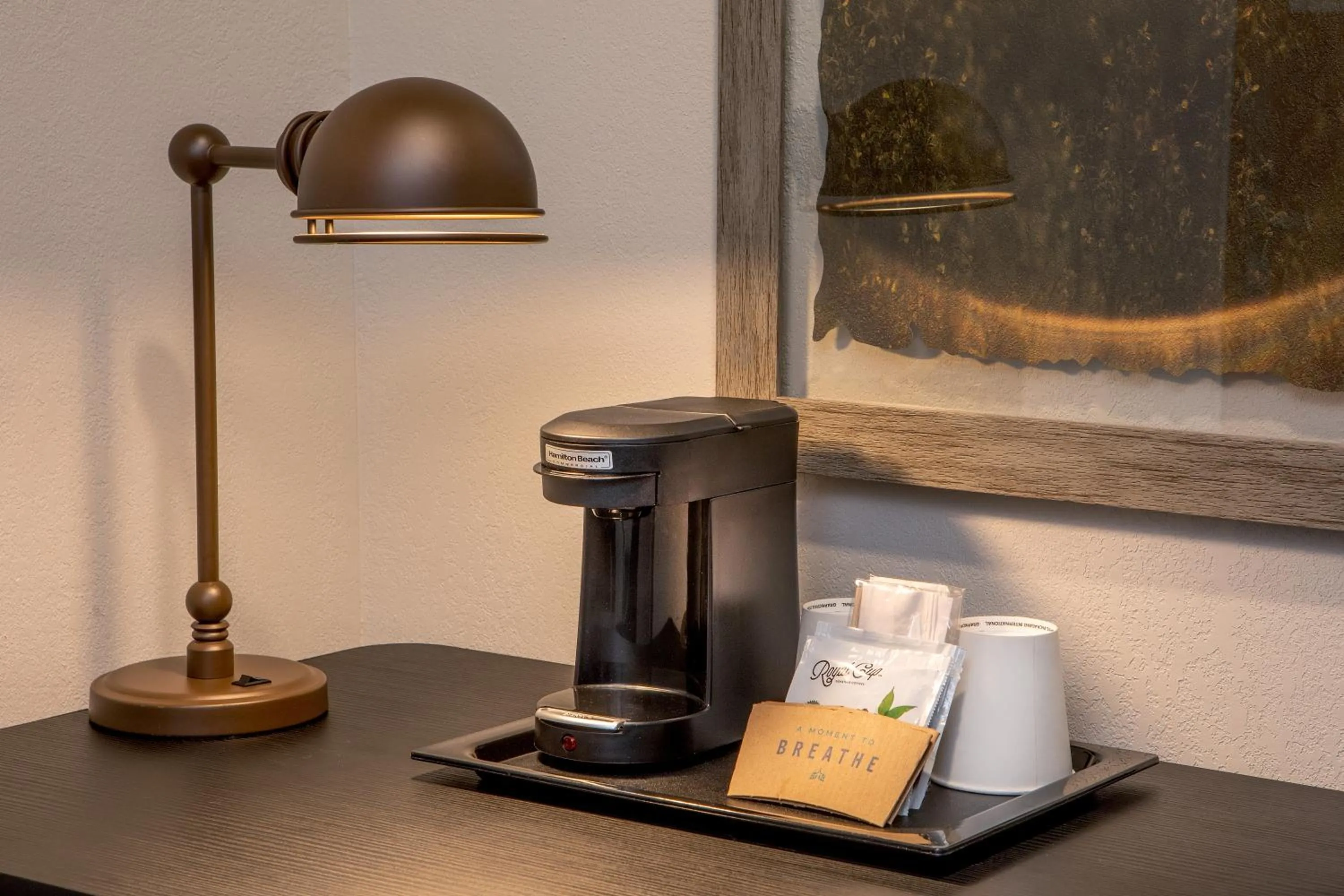 Coffee/tea facilities in Fairfield Inn & Suites by Marriott Brunswick Freeport