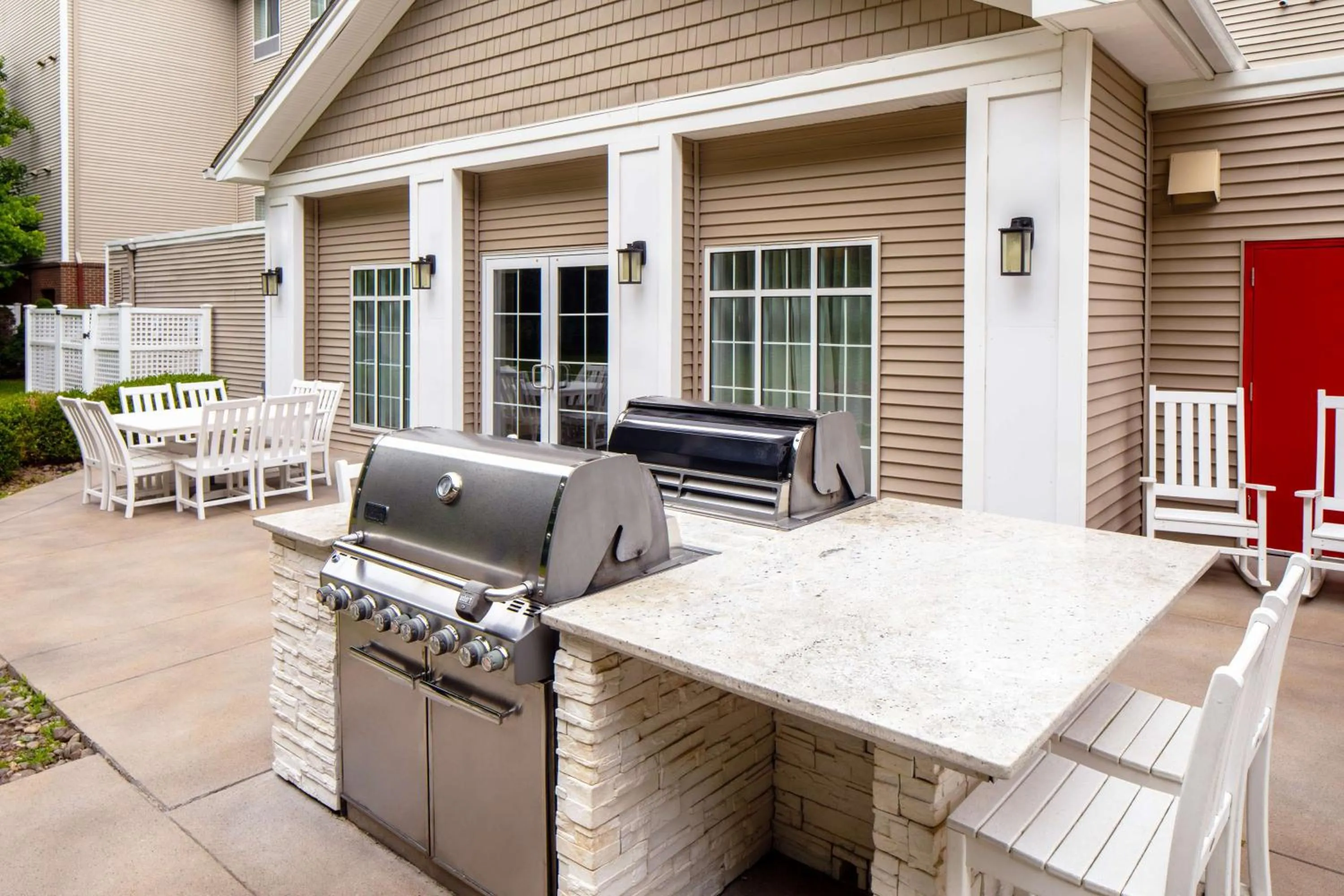 Patio in Homewood Suites by Hilton Wallingford-Meriden