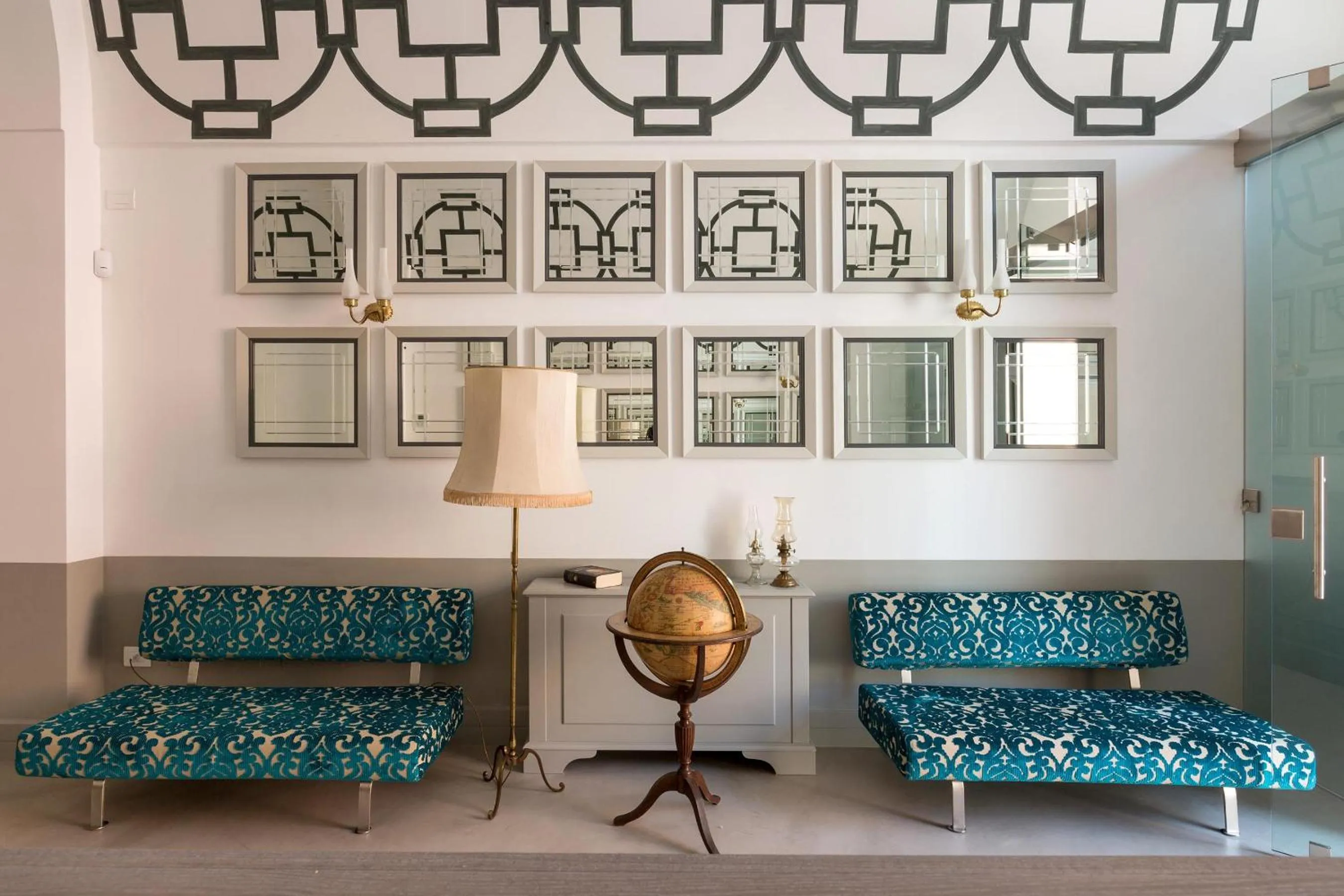 Living room in Palazzo Fasti