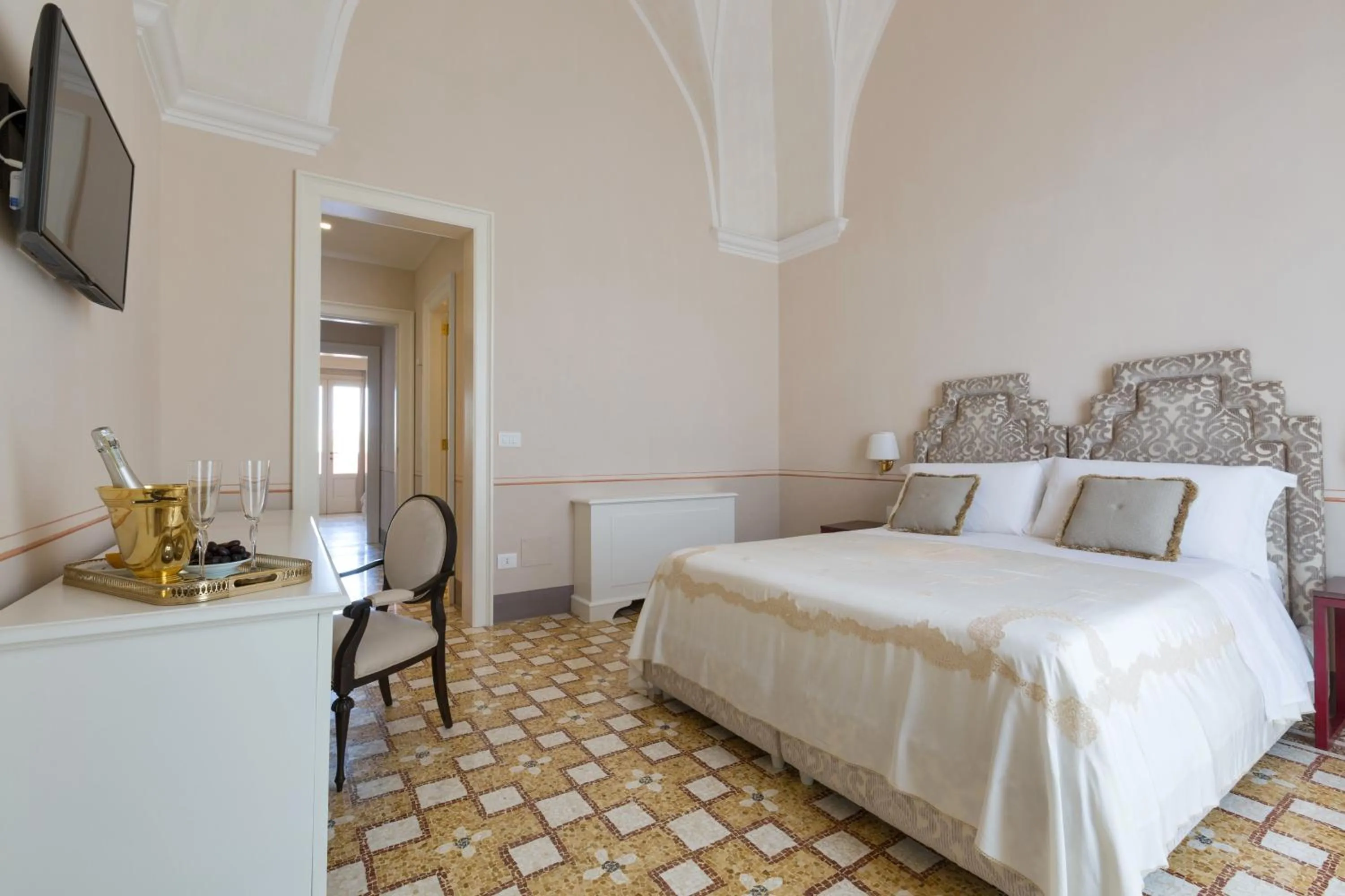 Bedroom, Bed in Palazzo Fasti