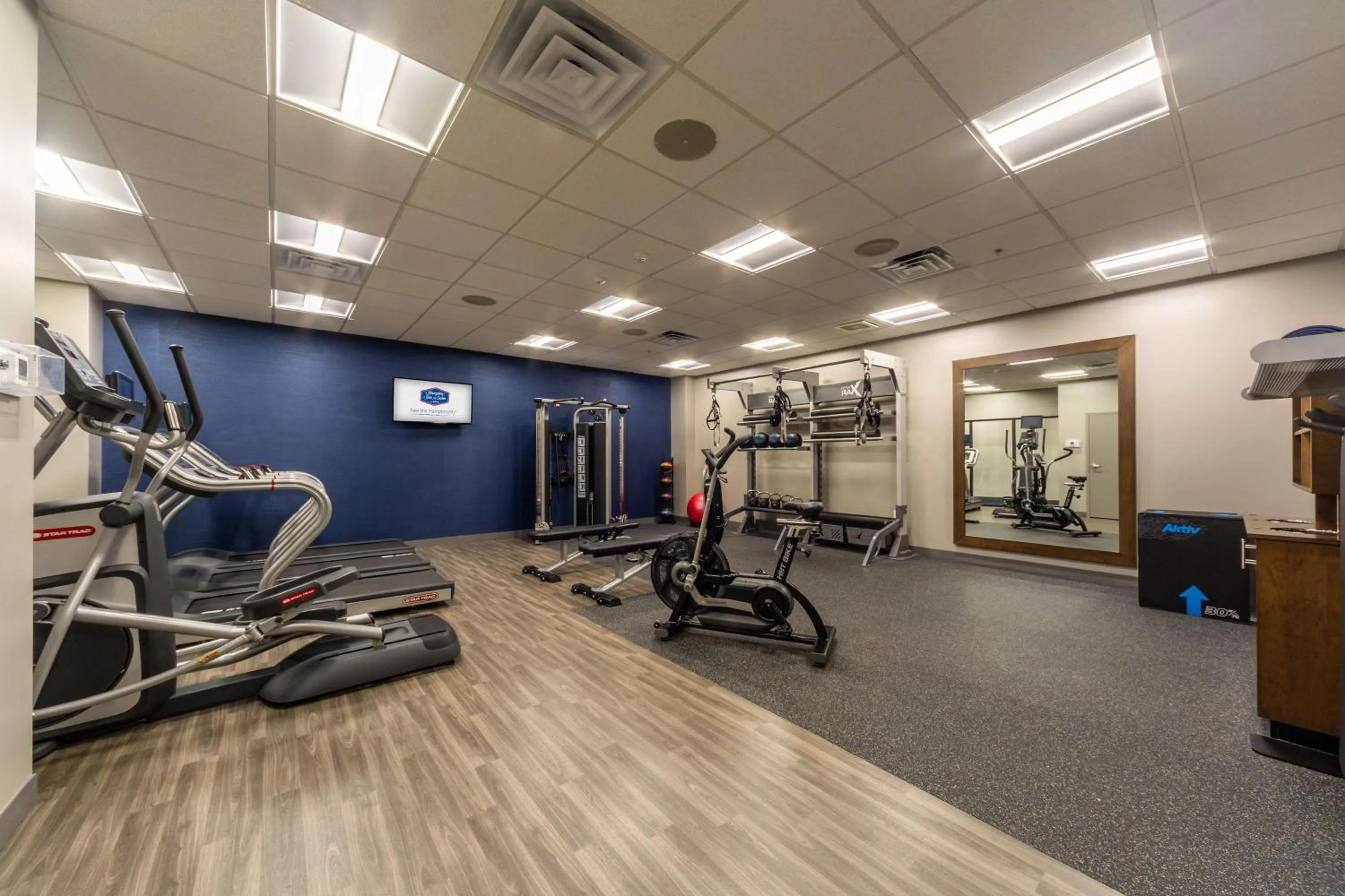 Fitness centre/facilities in Hampton Inn Winchester