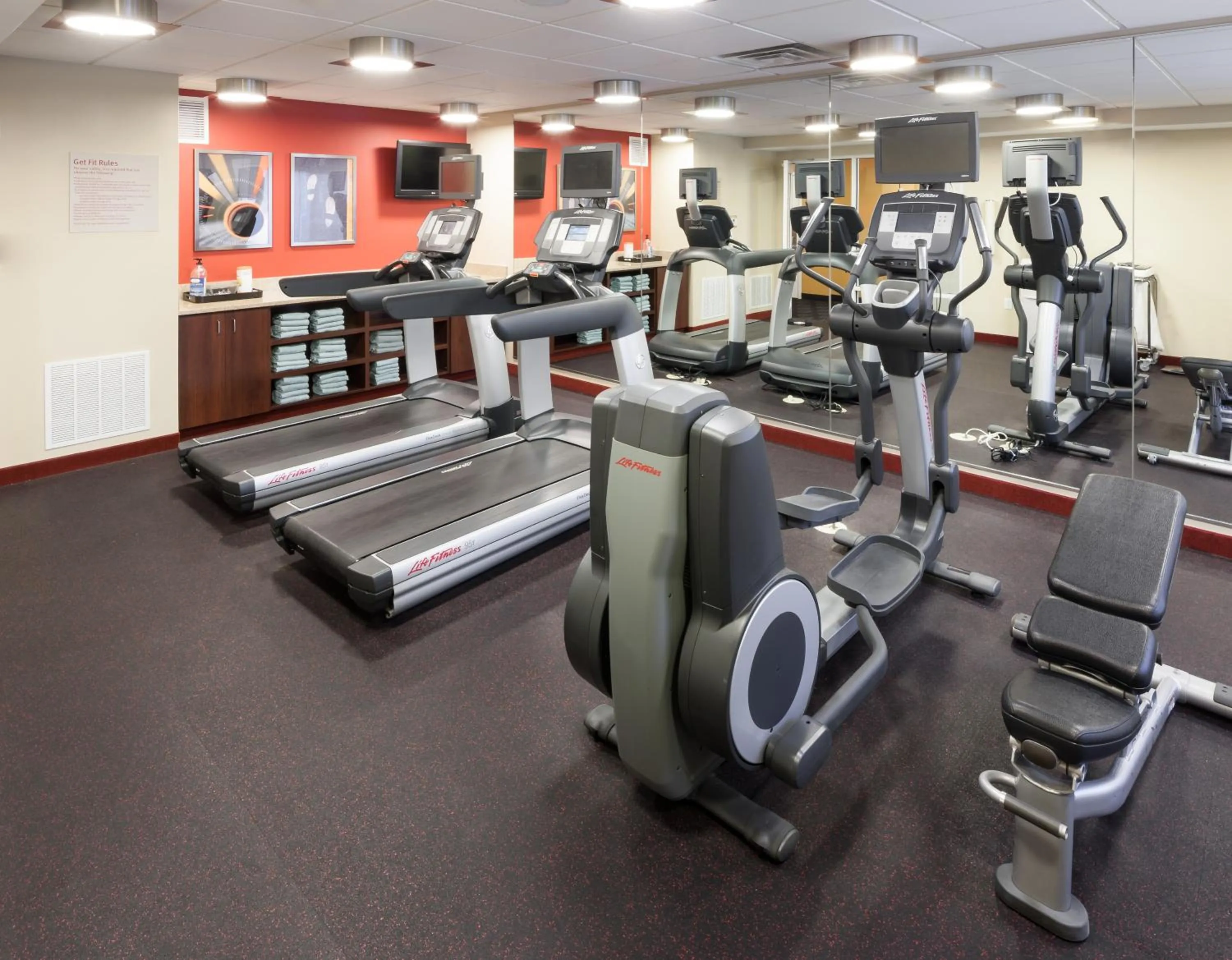 Fitness centre/facilities in TownePlace Suites by Marriott Little Rock West