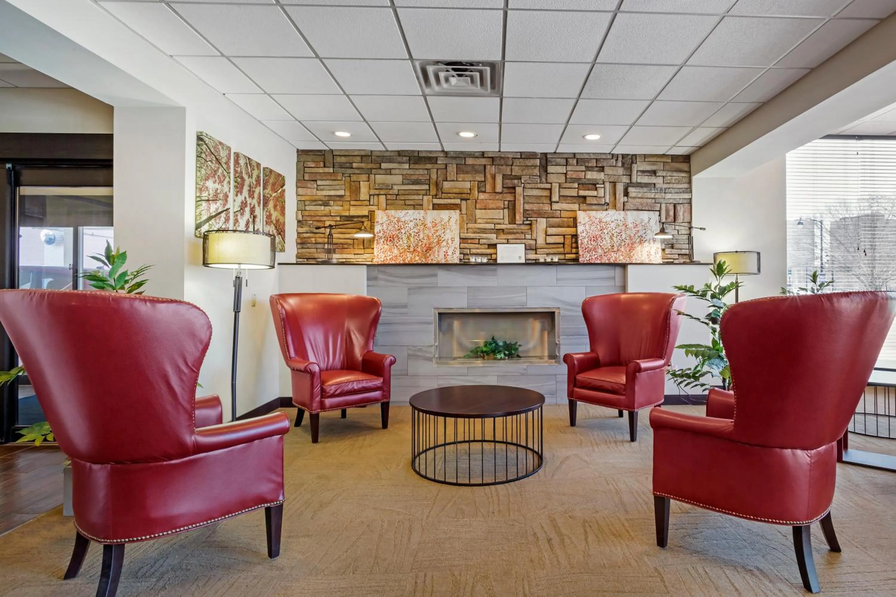 Lobby or reception in The Capitol Hotel