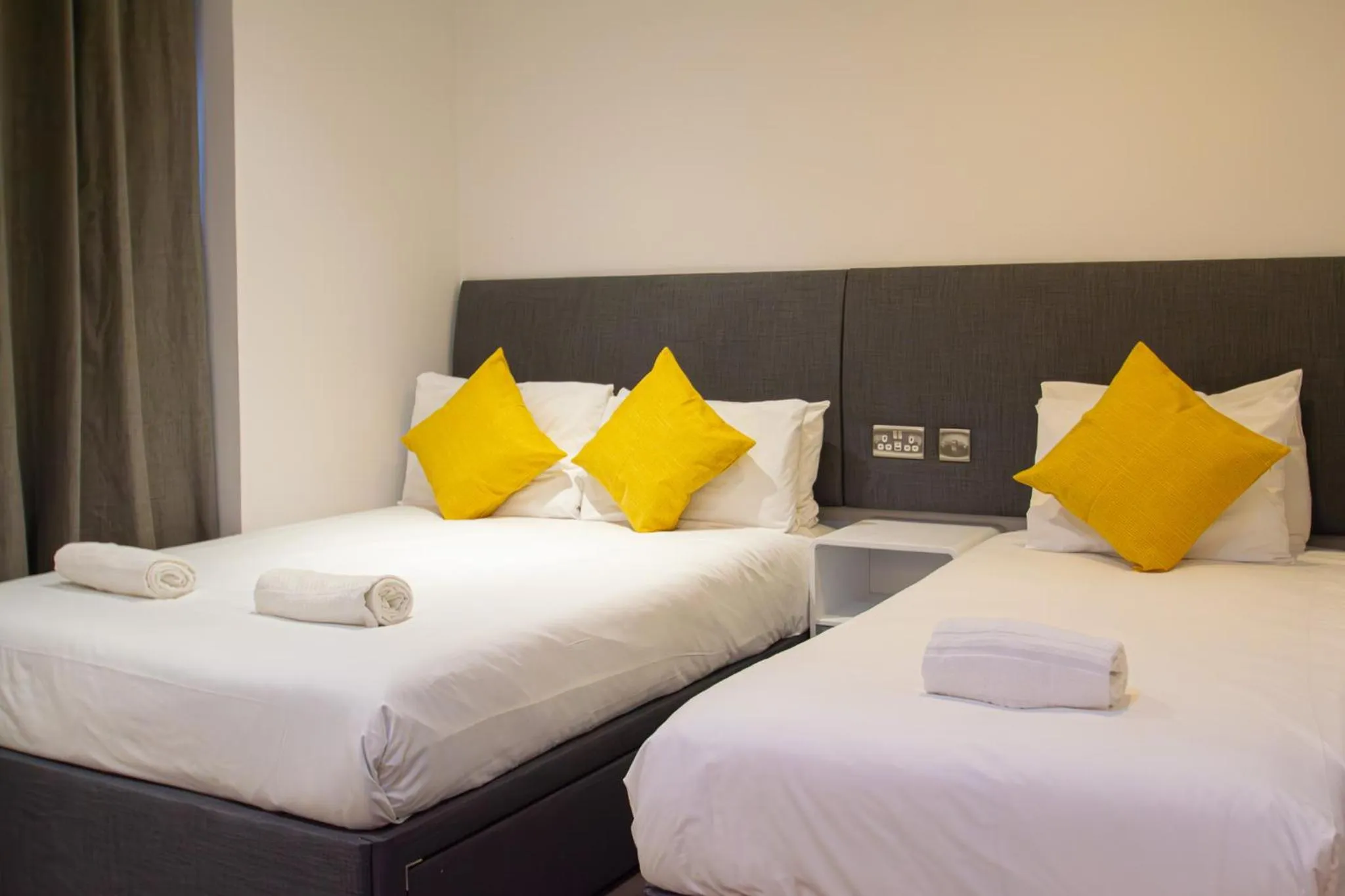 Bed in Imperial Court Suites