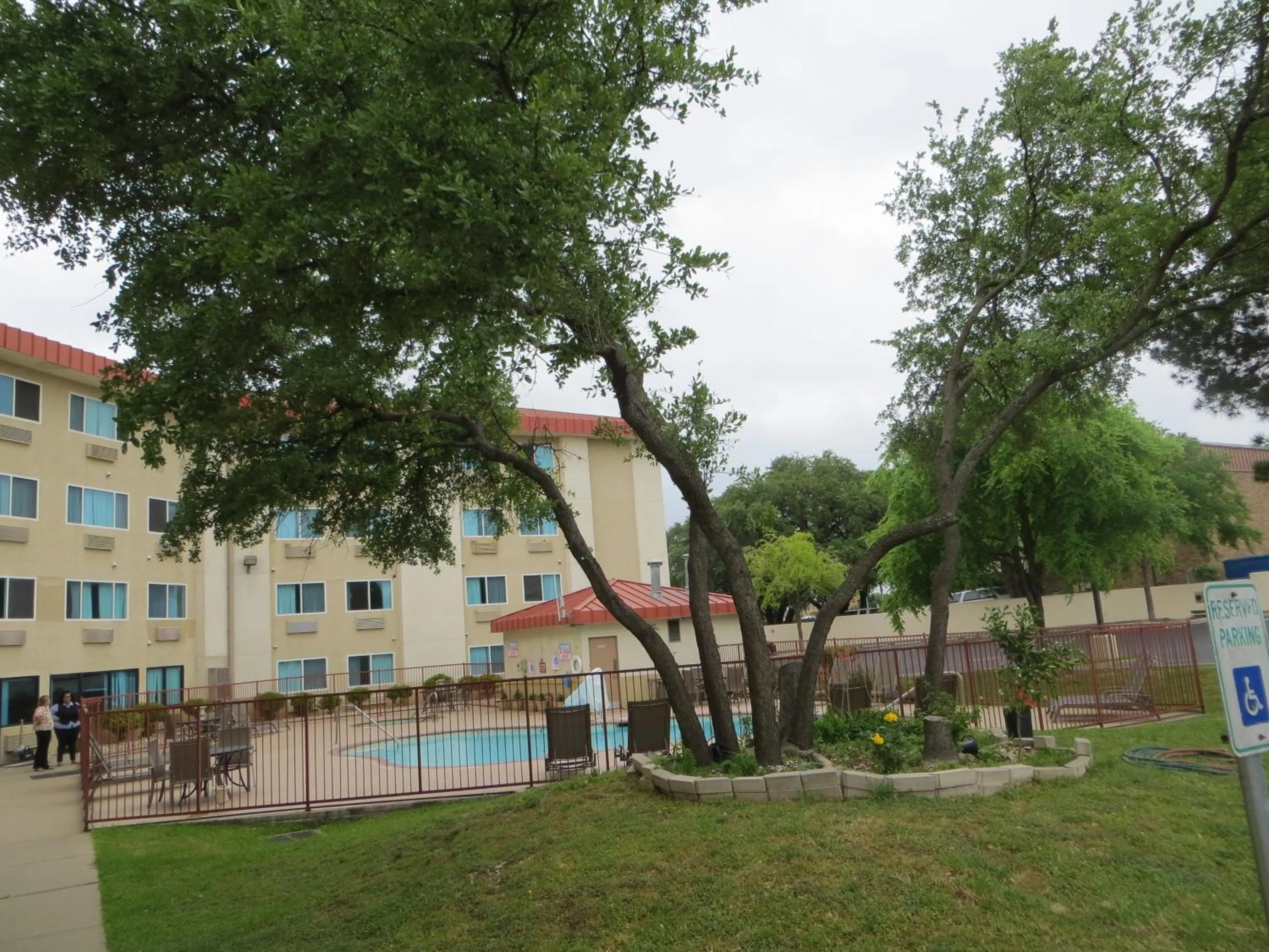 Swimming pool in Super 8 by Wyndham Austin North/University Area
