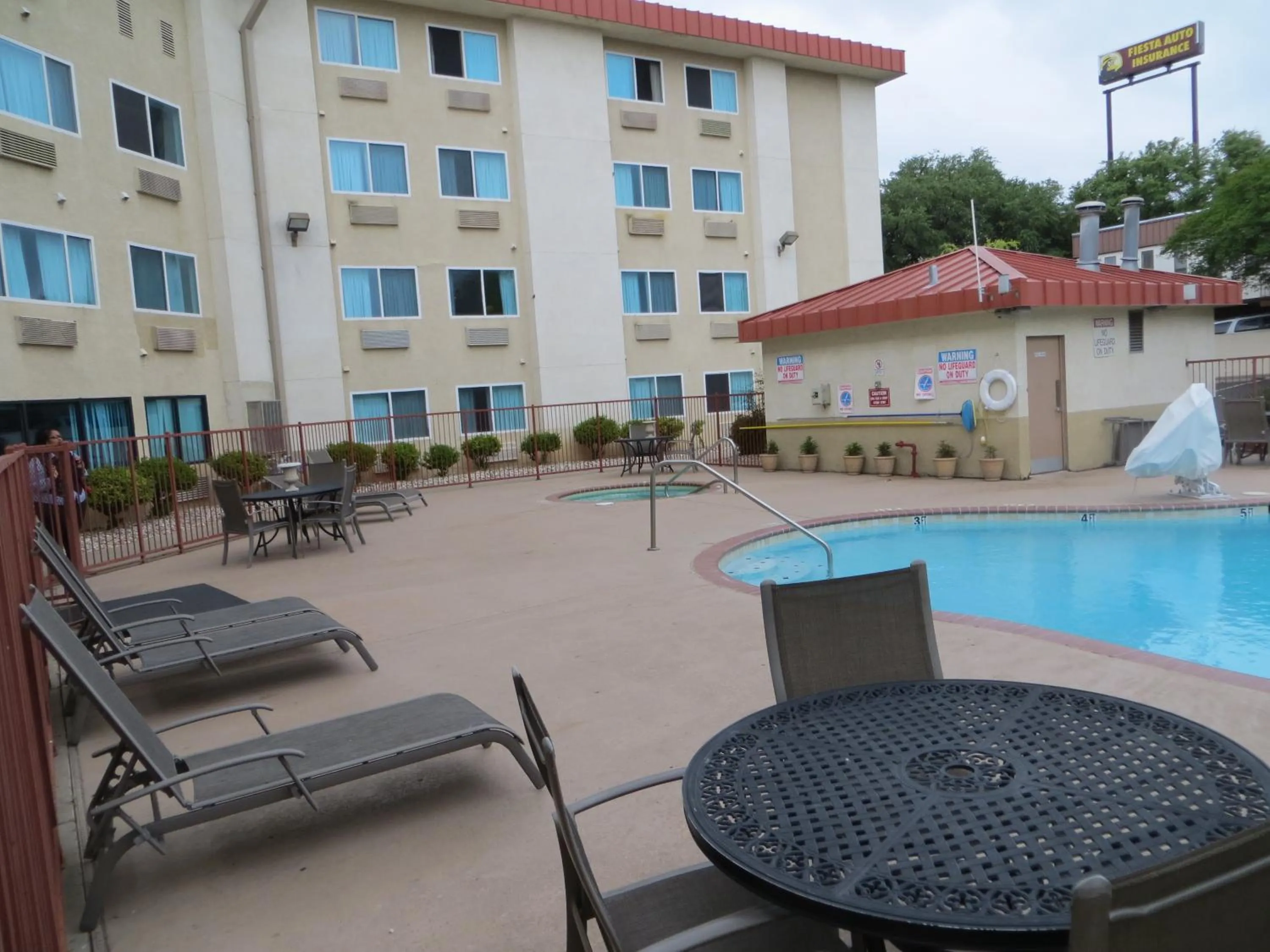 Swimming pool in Super 8 by Wyndham Austin North/University Area