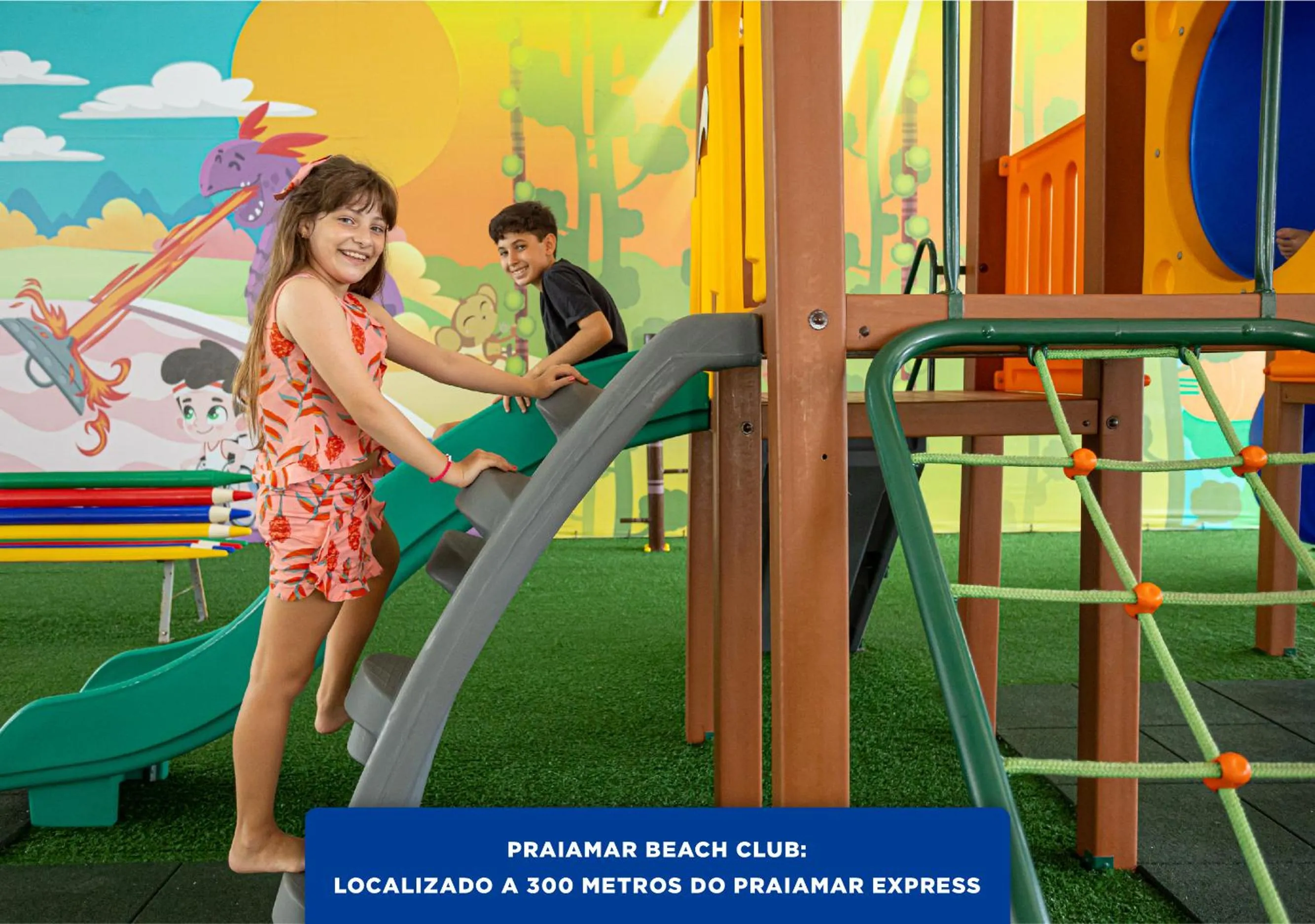 Children play ground in Praiamar Express Hotel