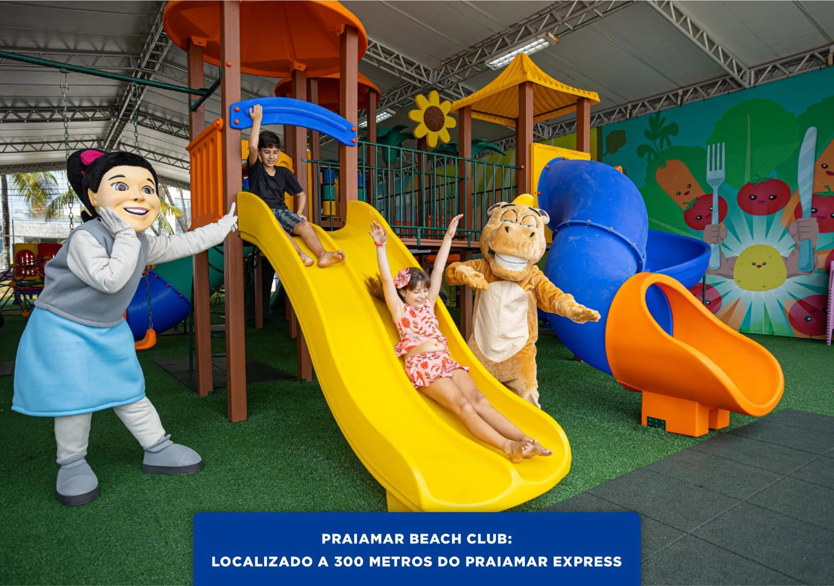 Children play ground in Praiamar Express Hotel