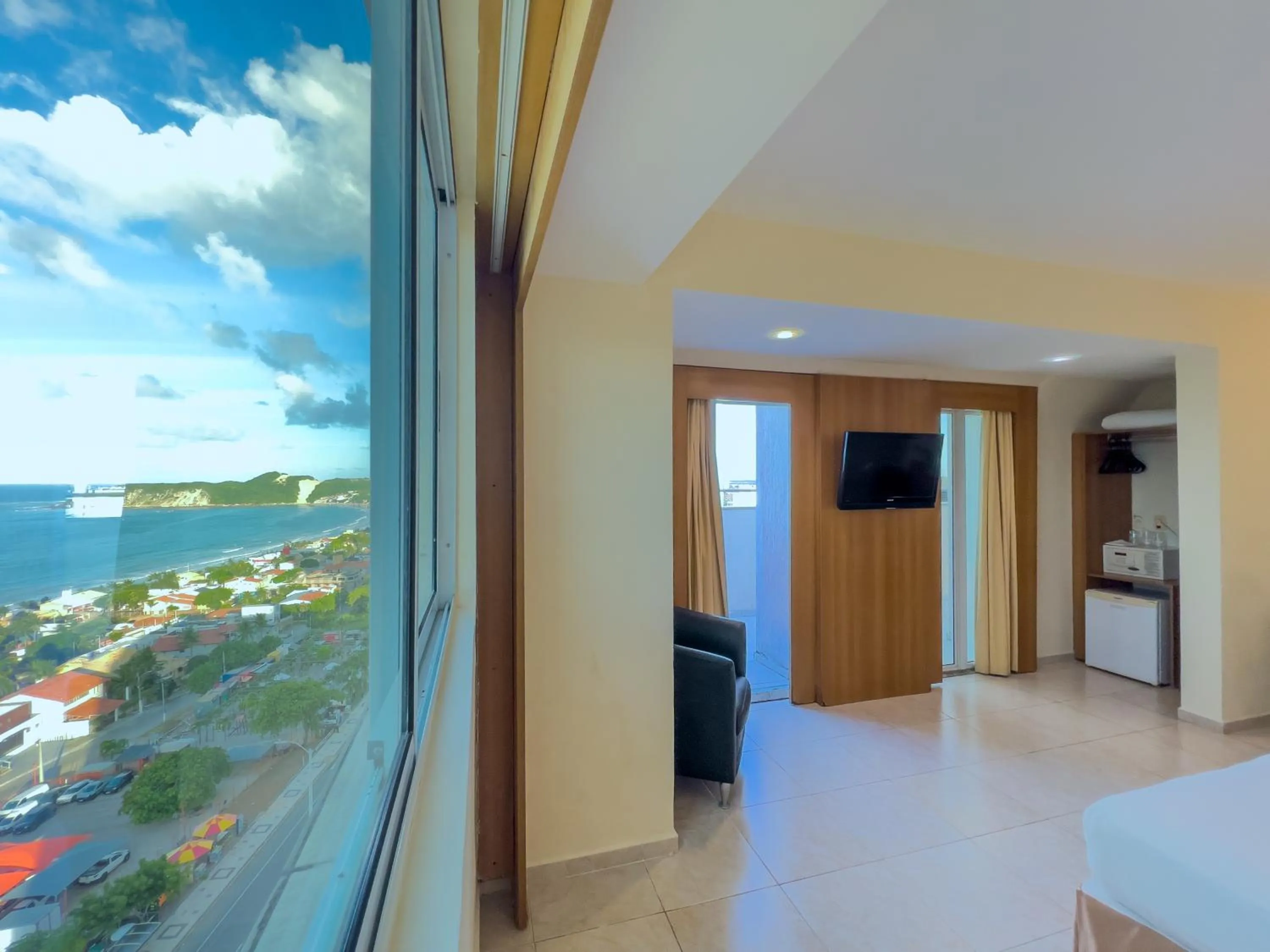 Bed in Praiamar Express Hotel