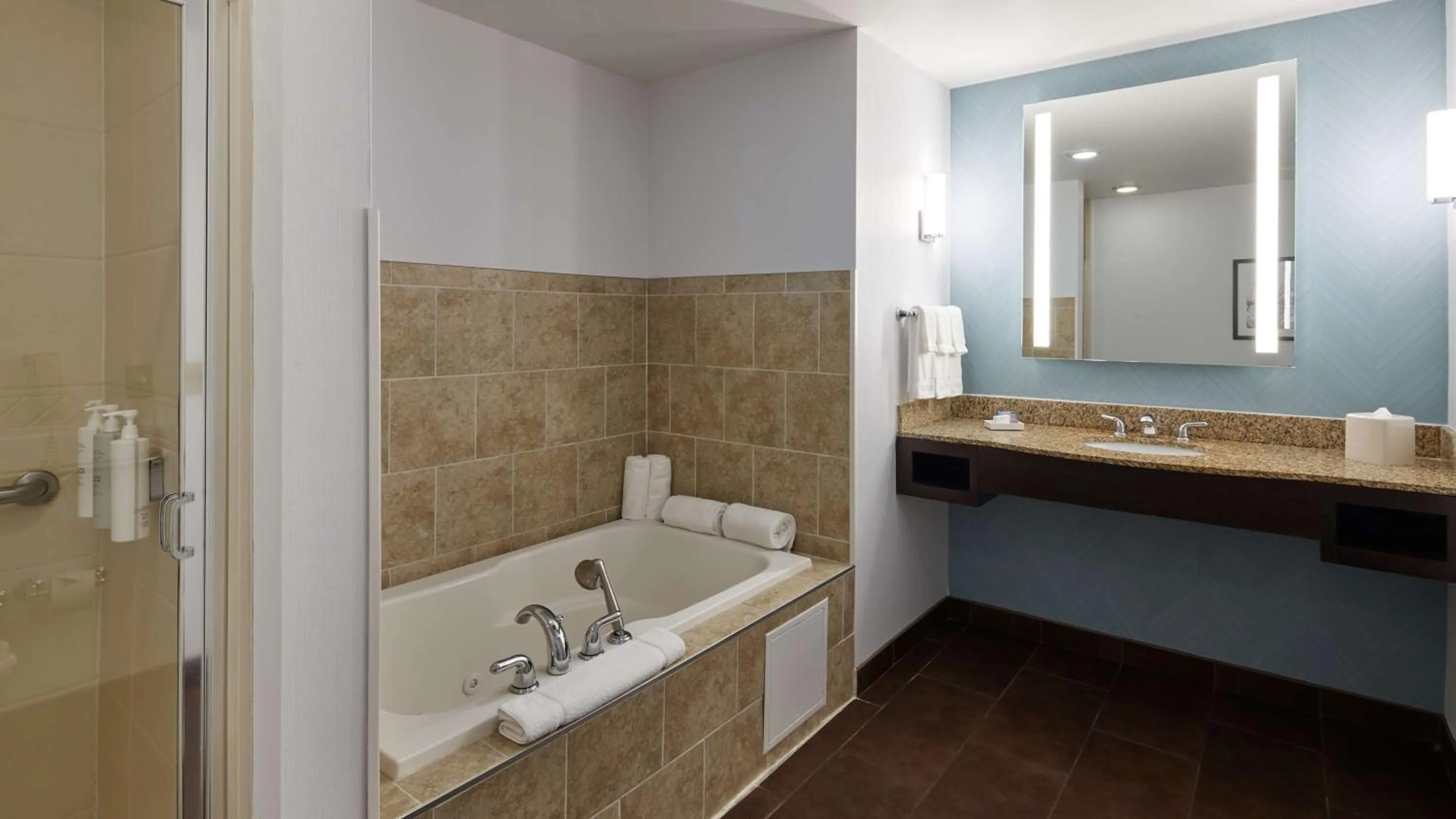 Bathroom in Hilton Garden Inn Merrillville