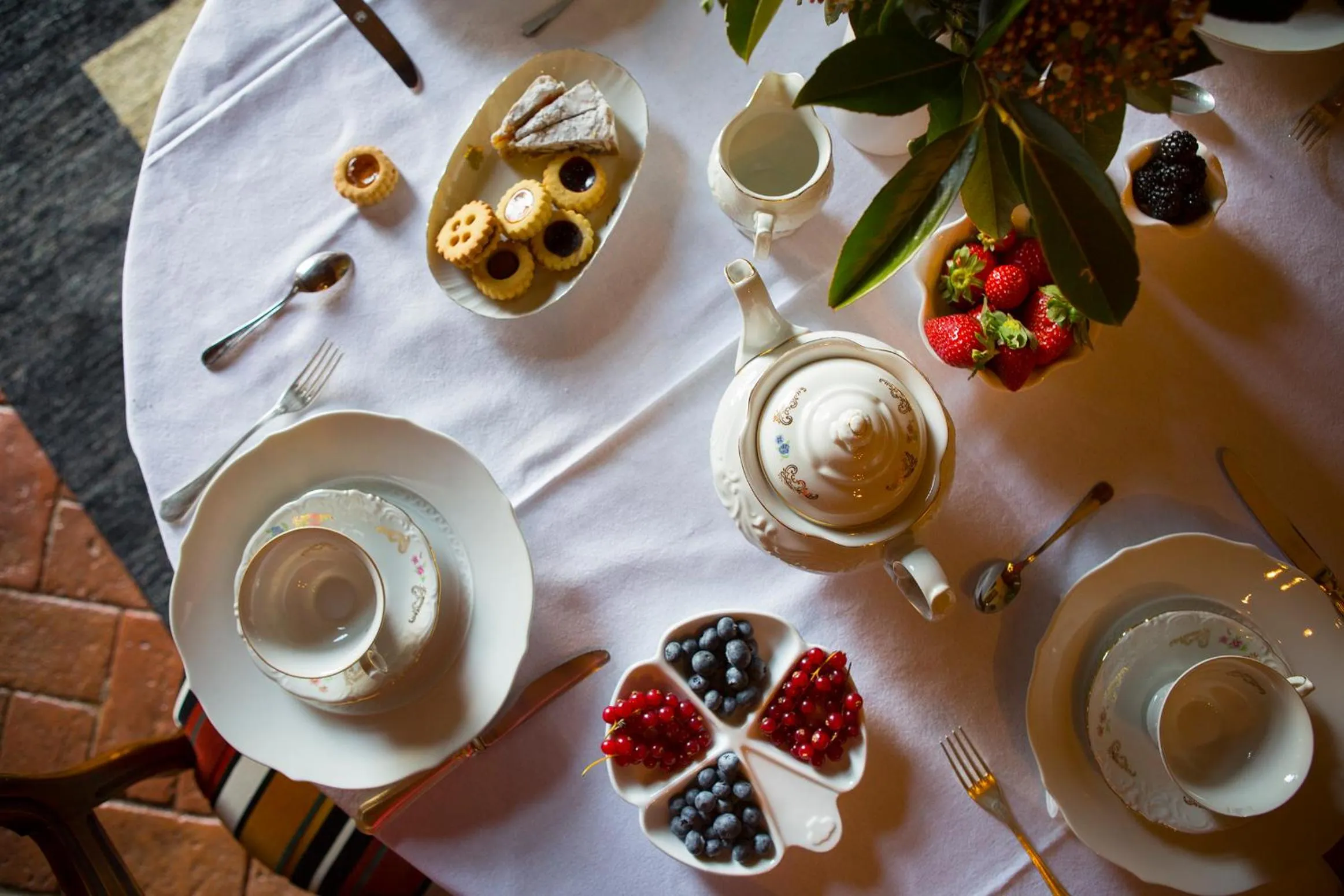 Food and drinks in Villa Fillinelle