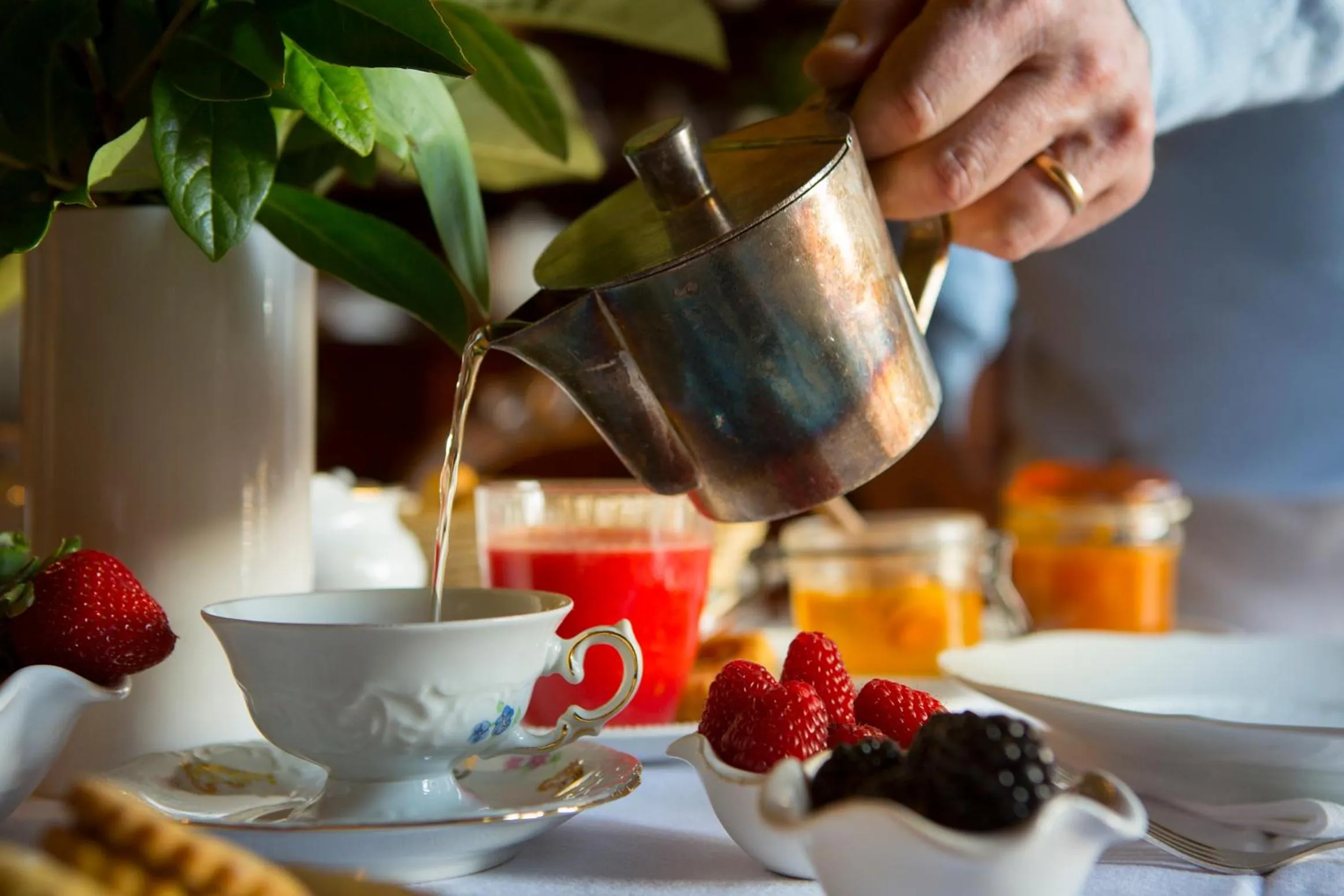 Food and drinks in Villa Fillinelle