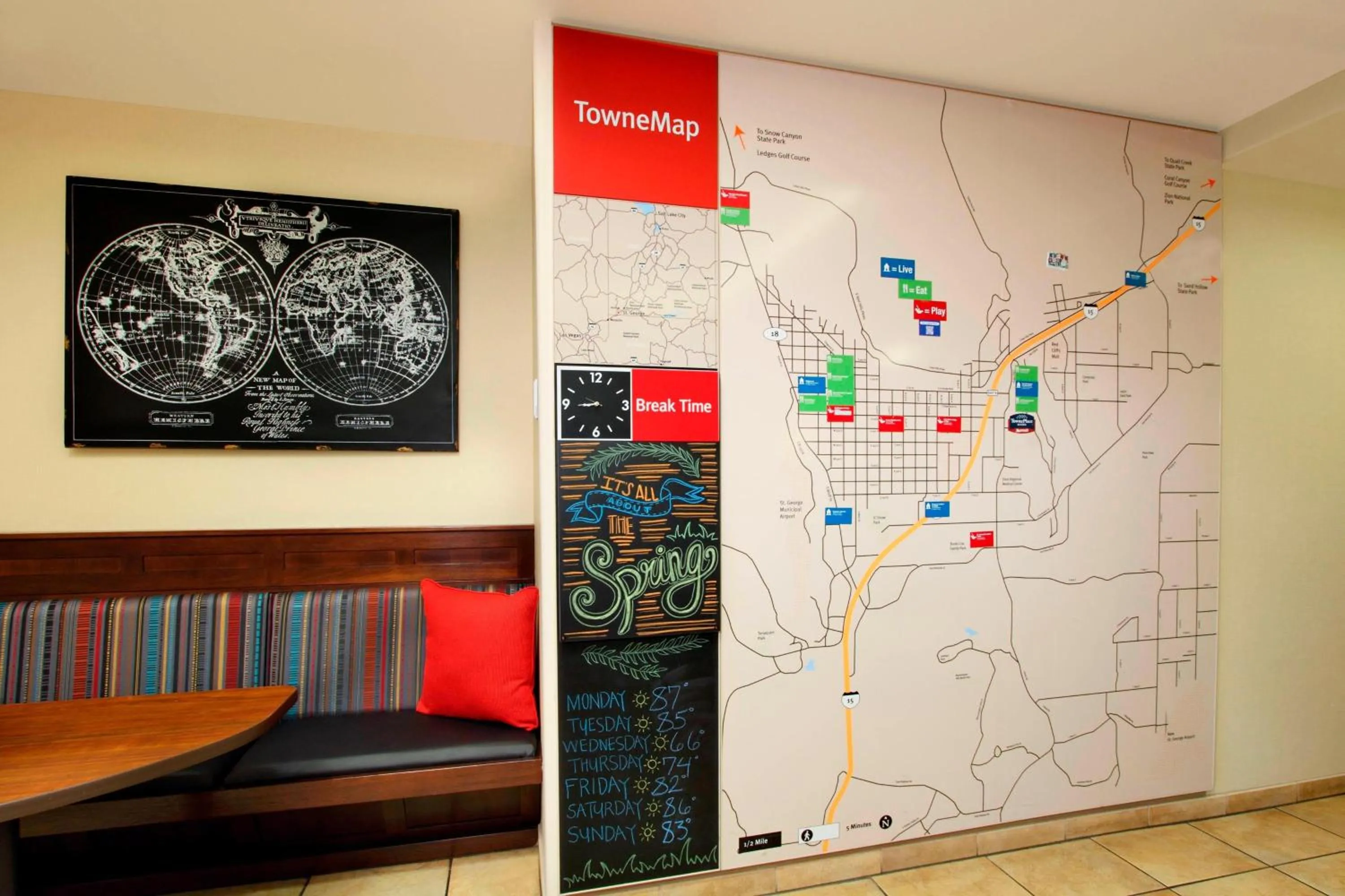 View (from property/room) in TownePlace Suites St. George