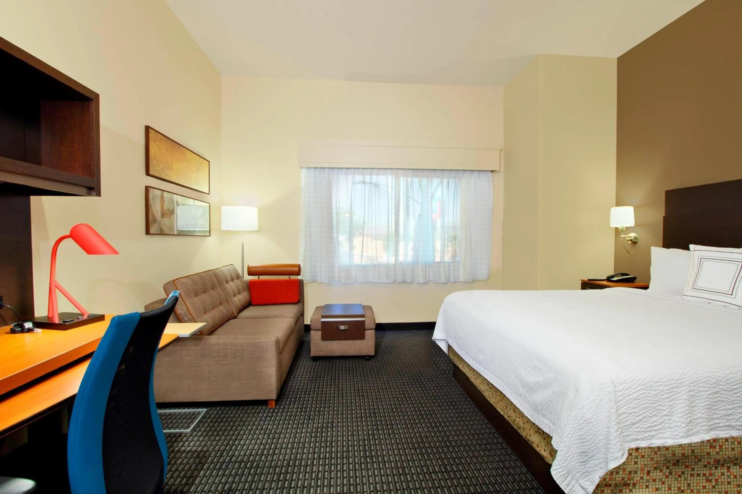 Photo of the whole room, Bed in TownePlace Suites St. George