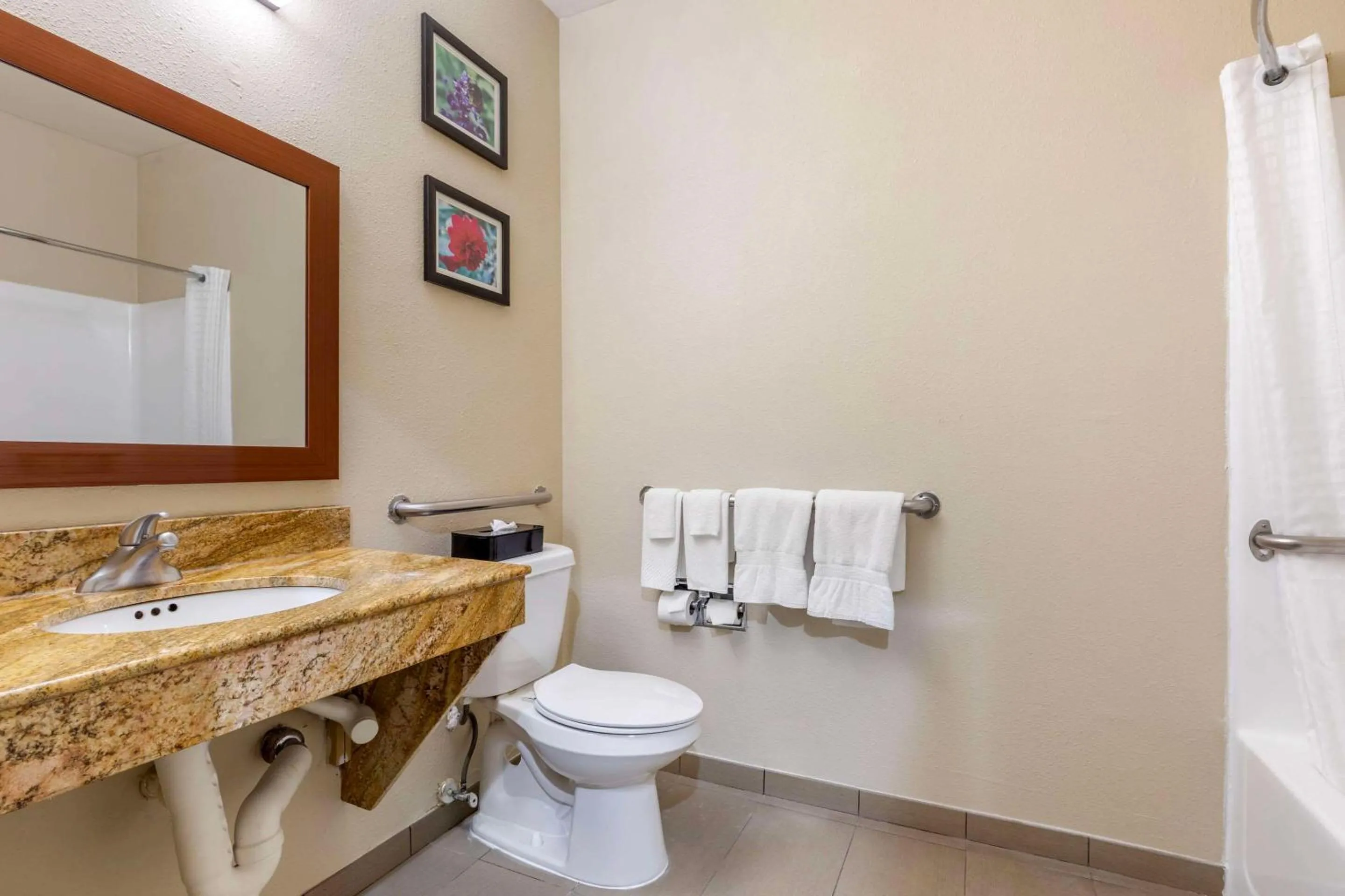 Bedroom in Comfort Inn & Suites Temple - Medical Center