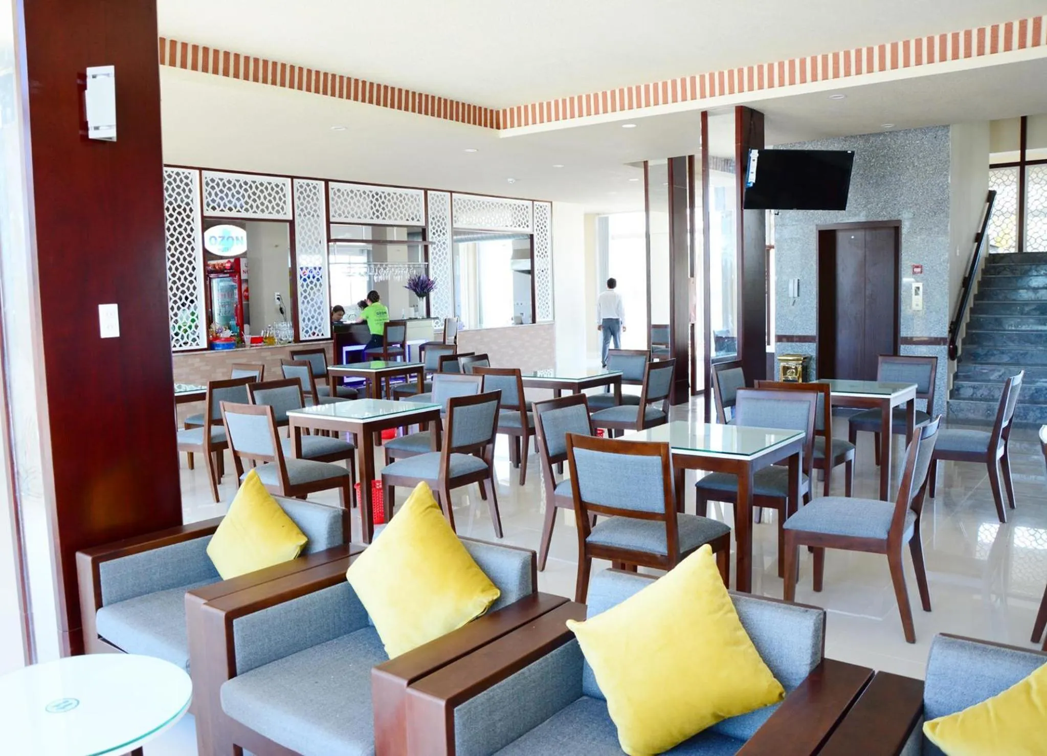 Breakfast in Ozon Hotel