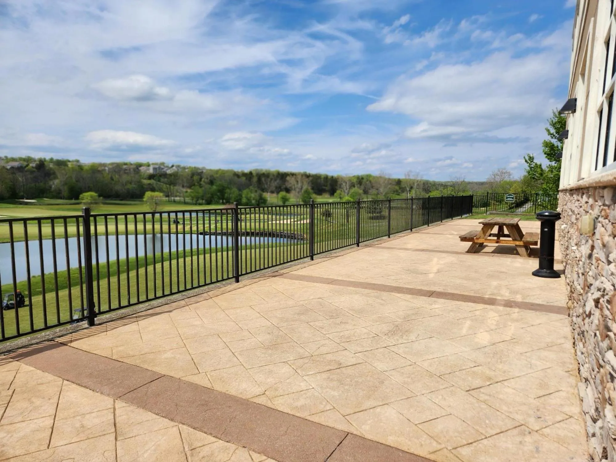 Balcony/Terrace in Doubletree By Hilton Front Royal Blue Ridge Shadows