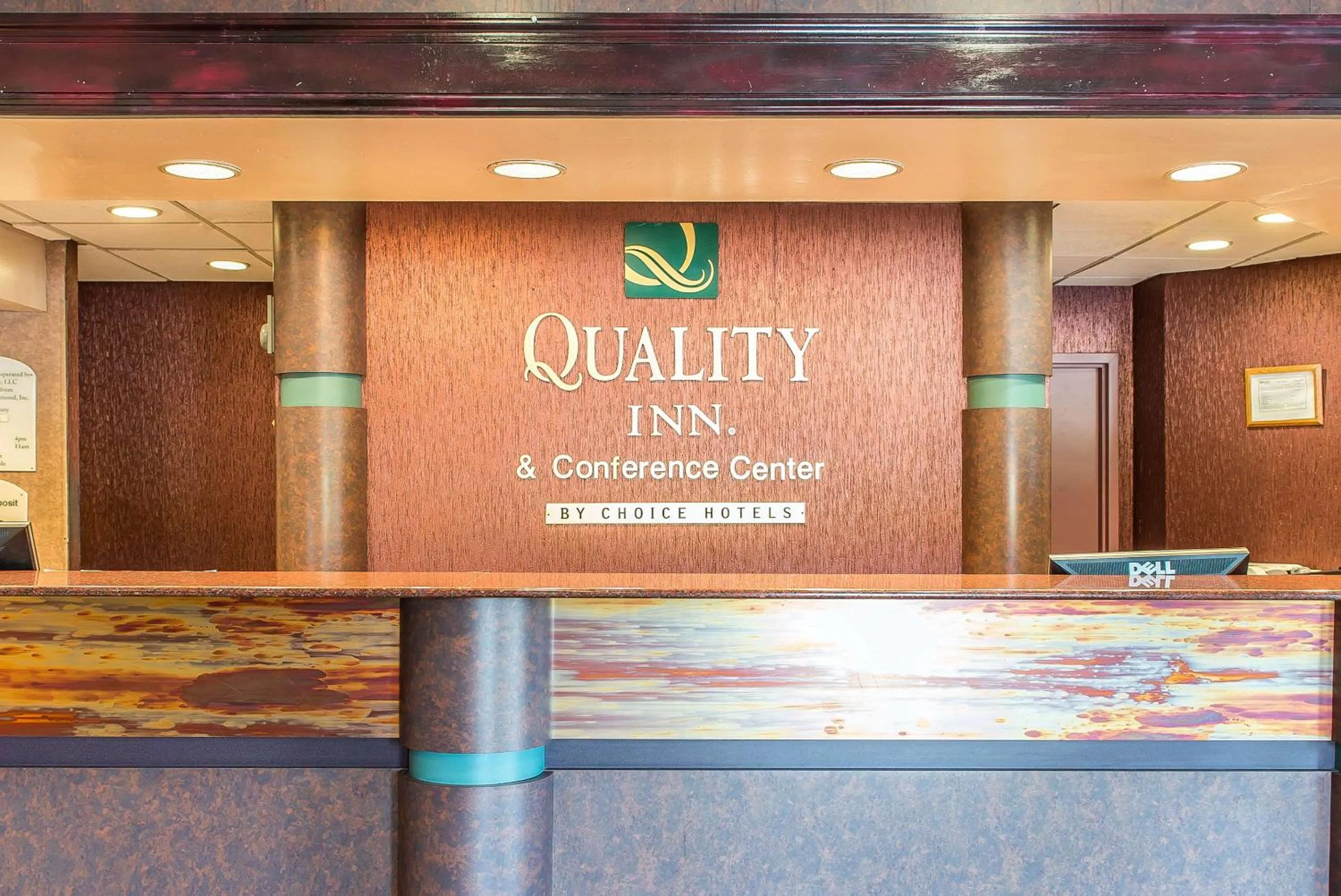 Lobby or reception in Quality Inn and Conference Center