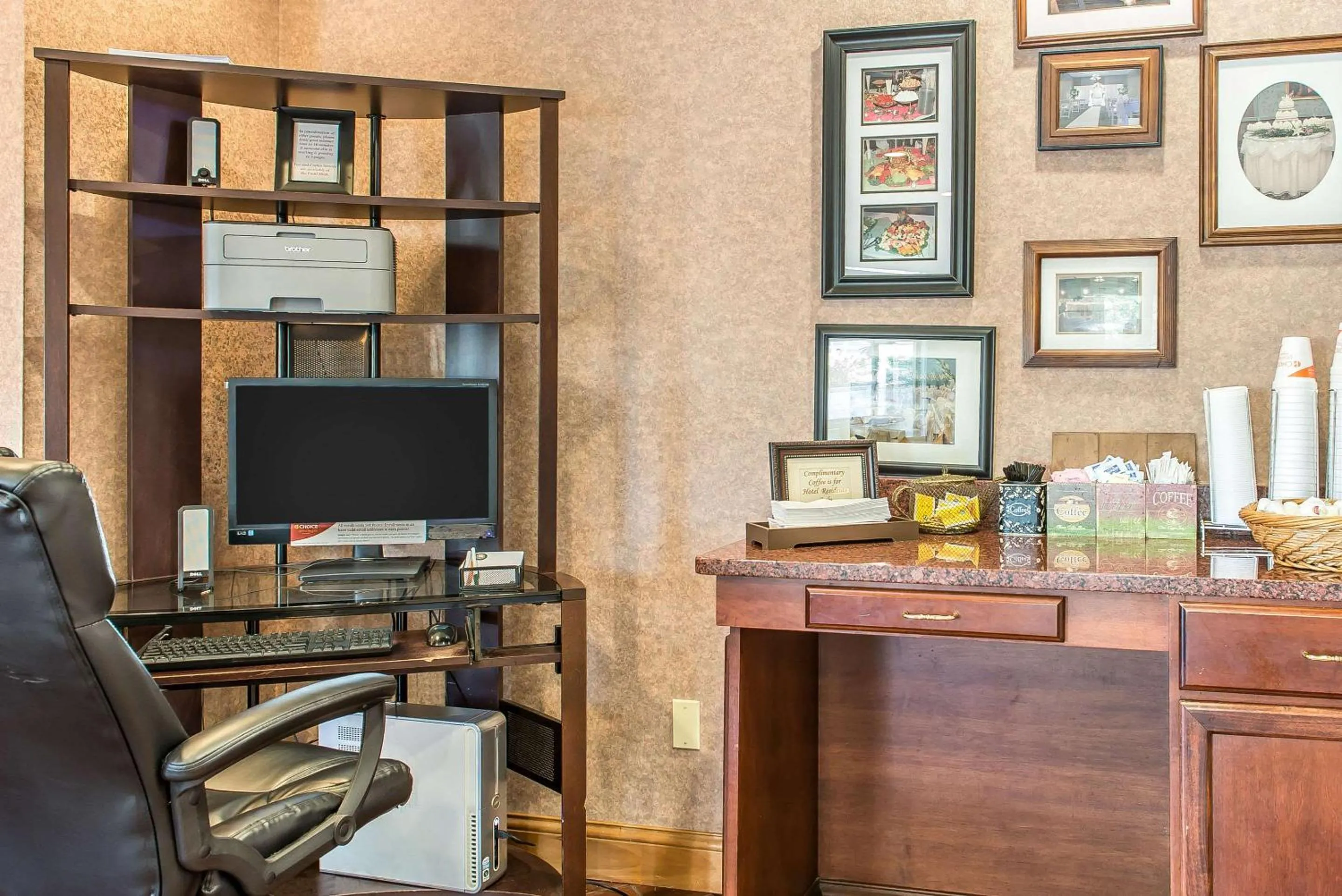 On site in Quality Inn and Conference Center