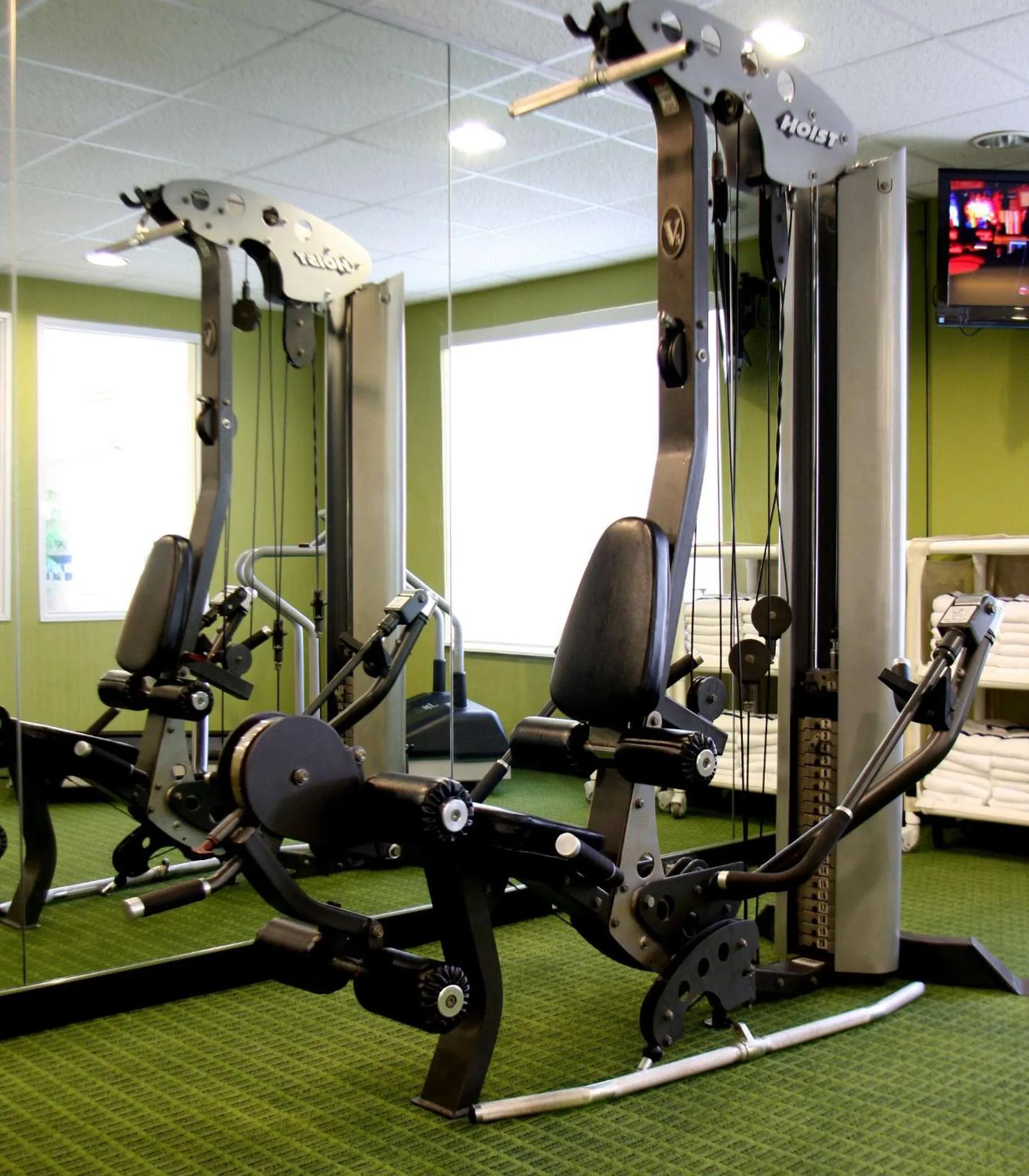 Fitness centre/facilities in Fairfield Inn and Suites by Marriott Marion