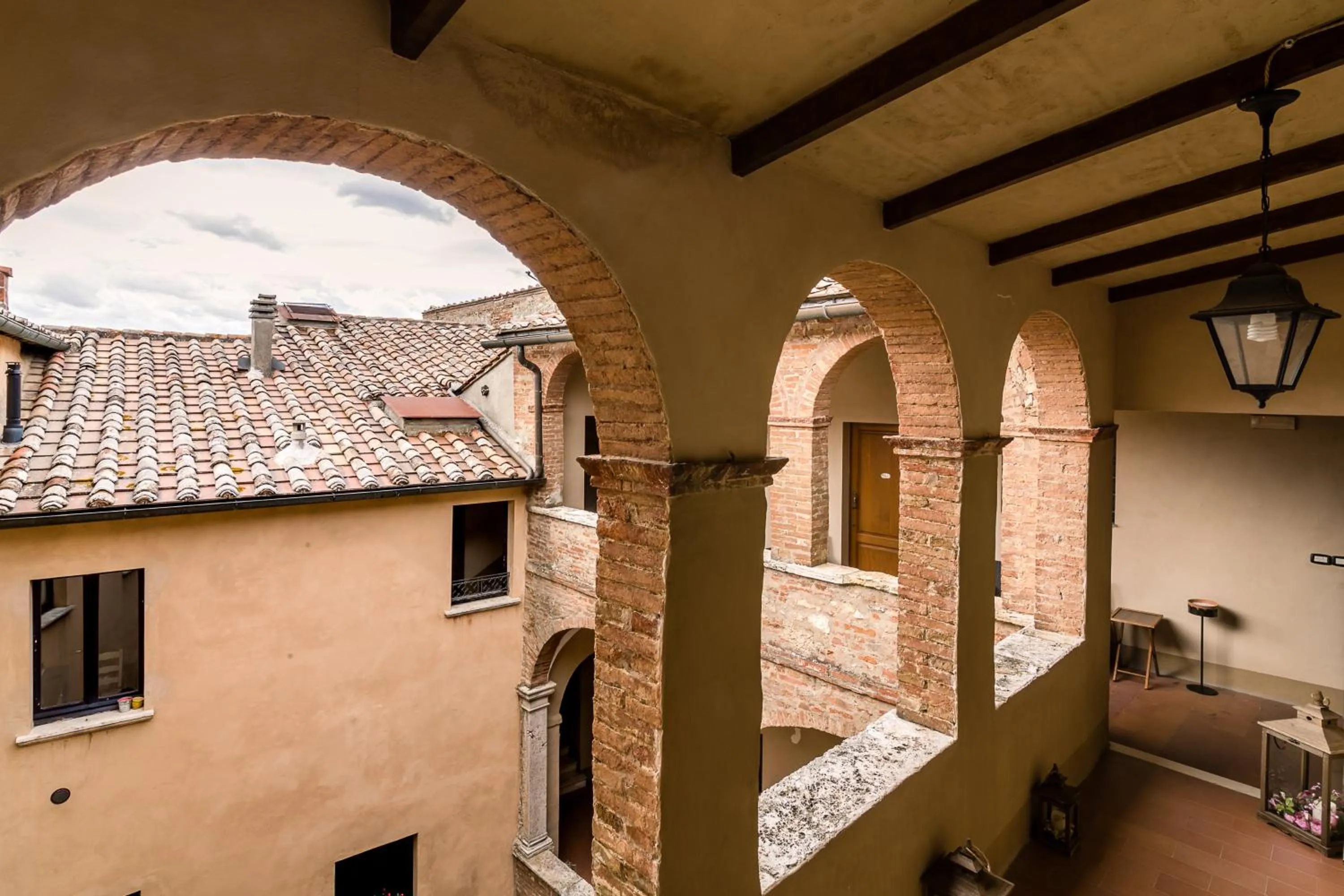 Patio in Bellarmino Boutique Apartments, Montepulciano