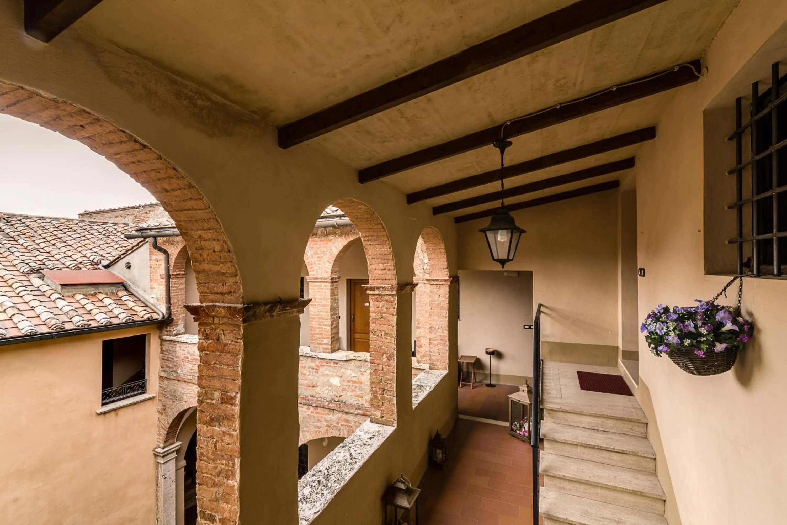 Patio in Bellarmino Boutique Apartments, Montepulciano