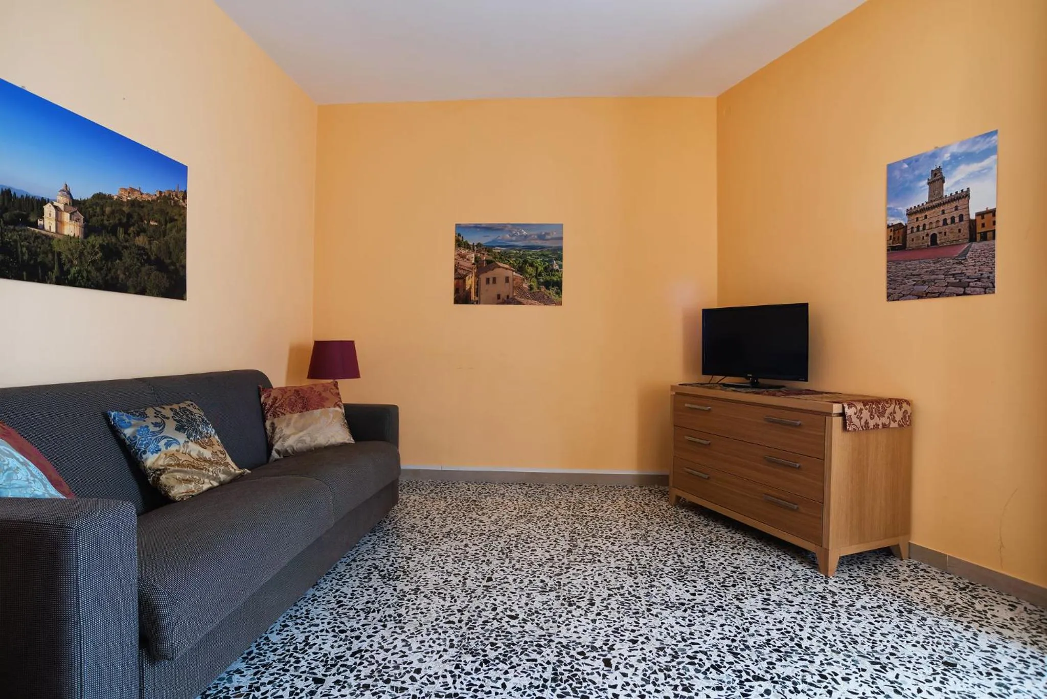 Living room in Bellarmino Boutique Apartments, Montepulciano