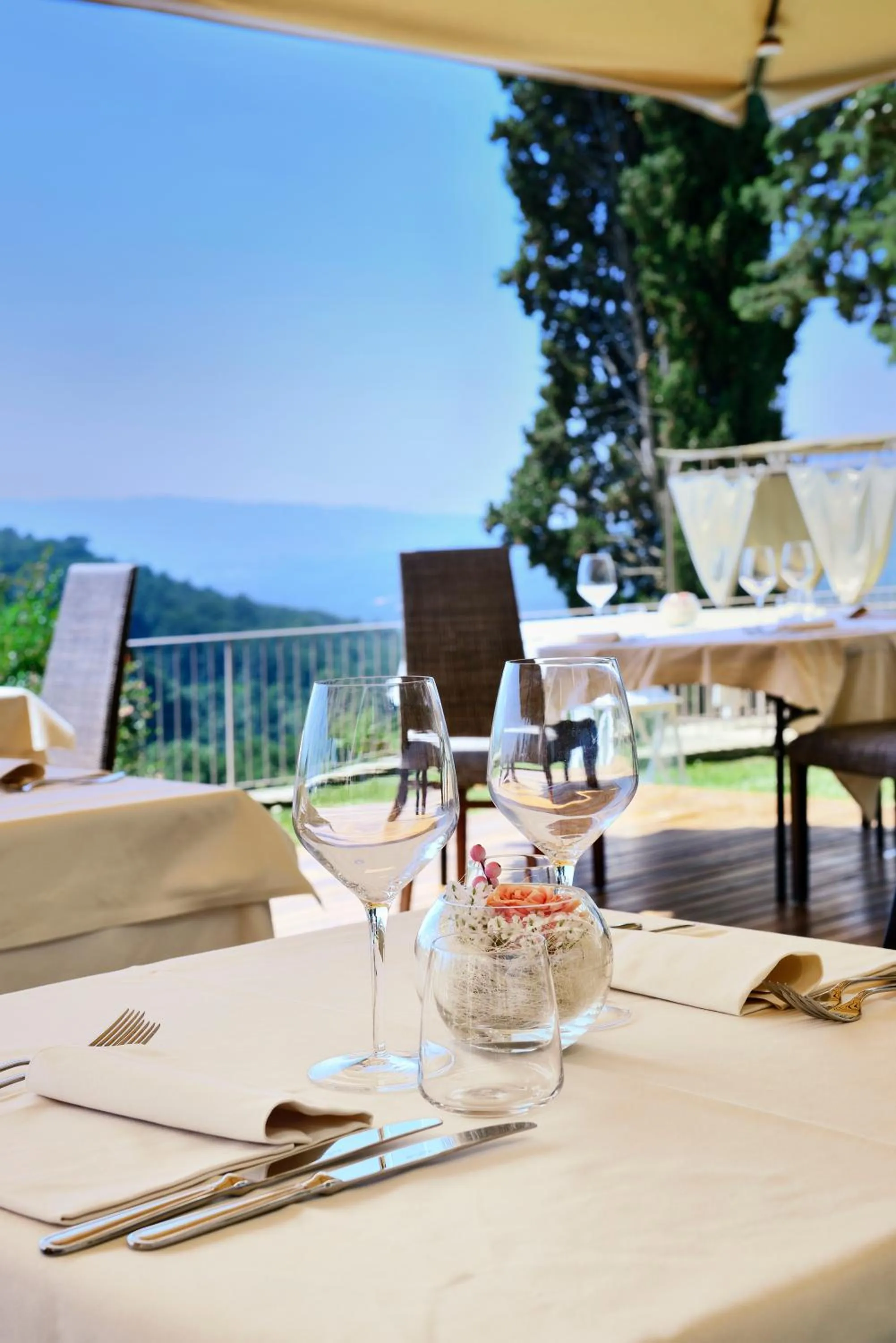 Restaurant/places to eat in Villa Giorgia Albergo in Collina