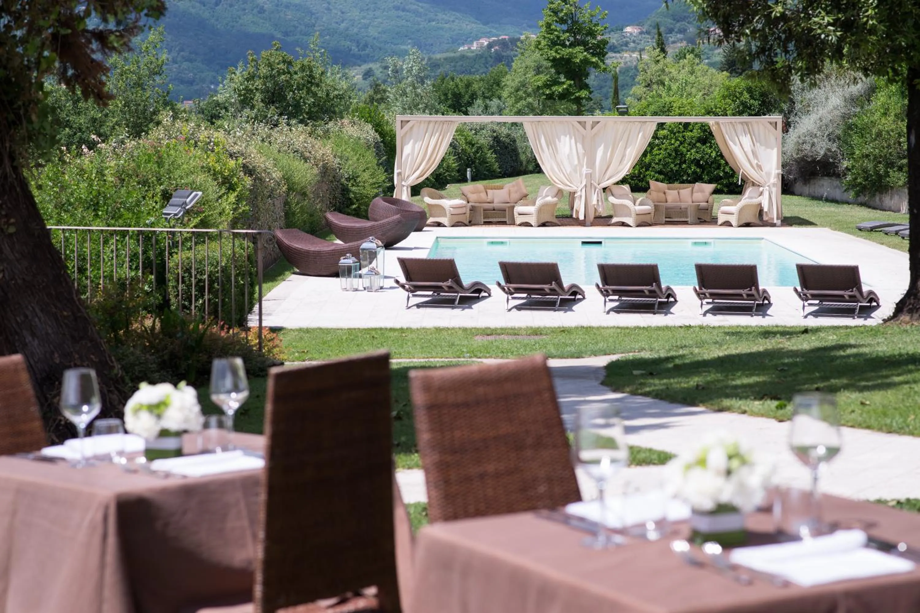 Restaurant/places to eat in Villa Giorgia Albergo in Collina
