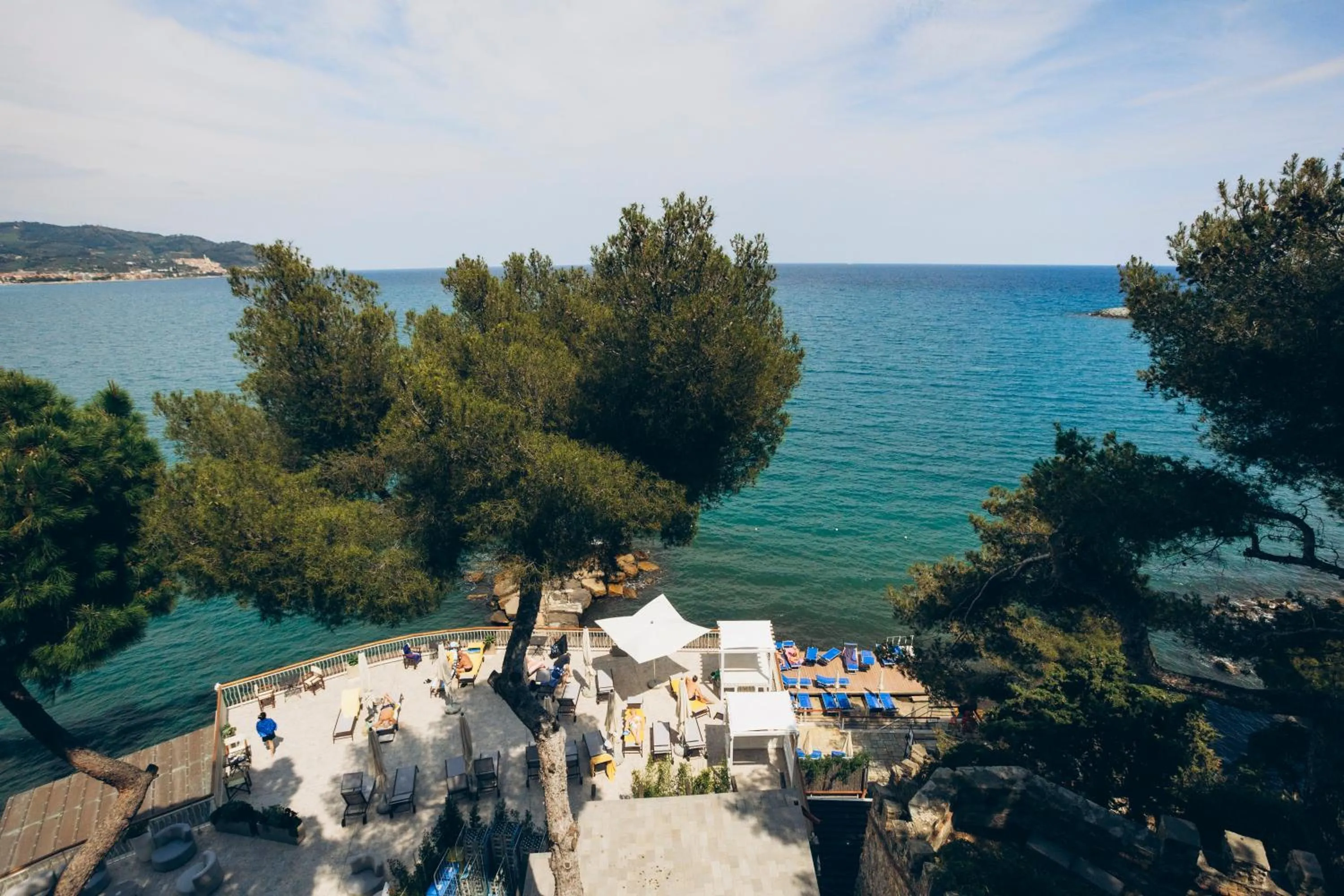 Sea view in Hotel Arc En Ciel