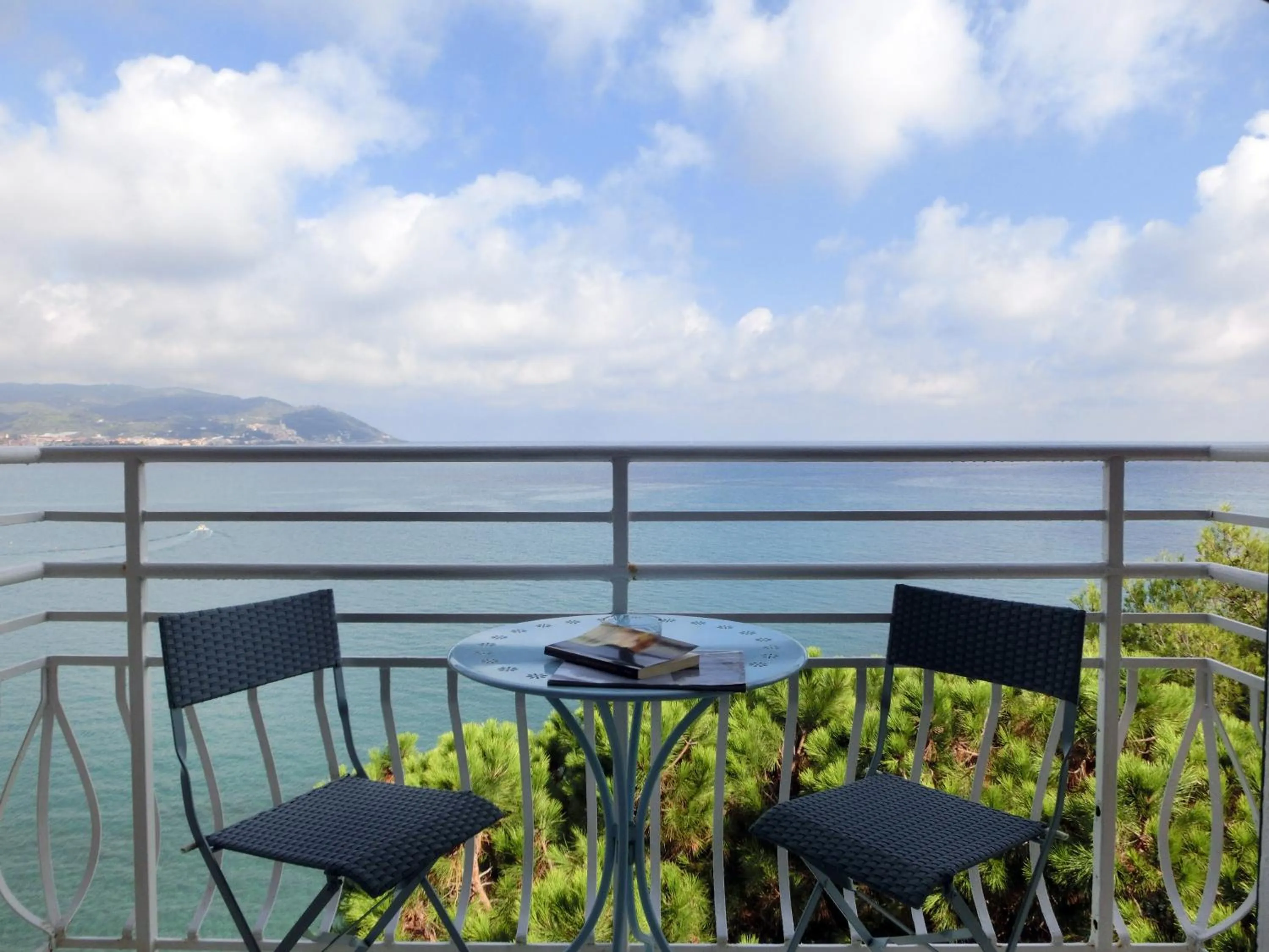 Balcony/Terrace in Hotel Arc En Ciel