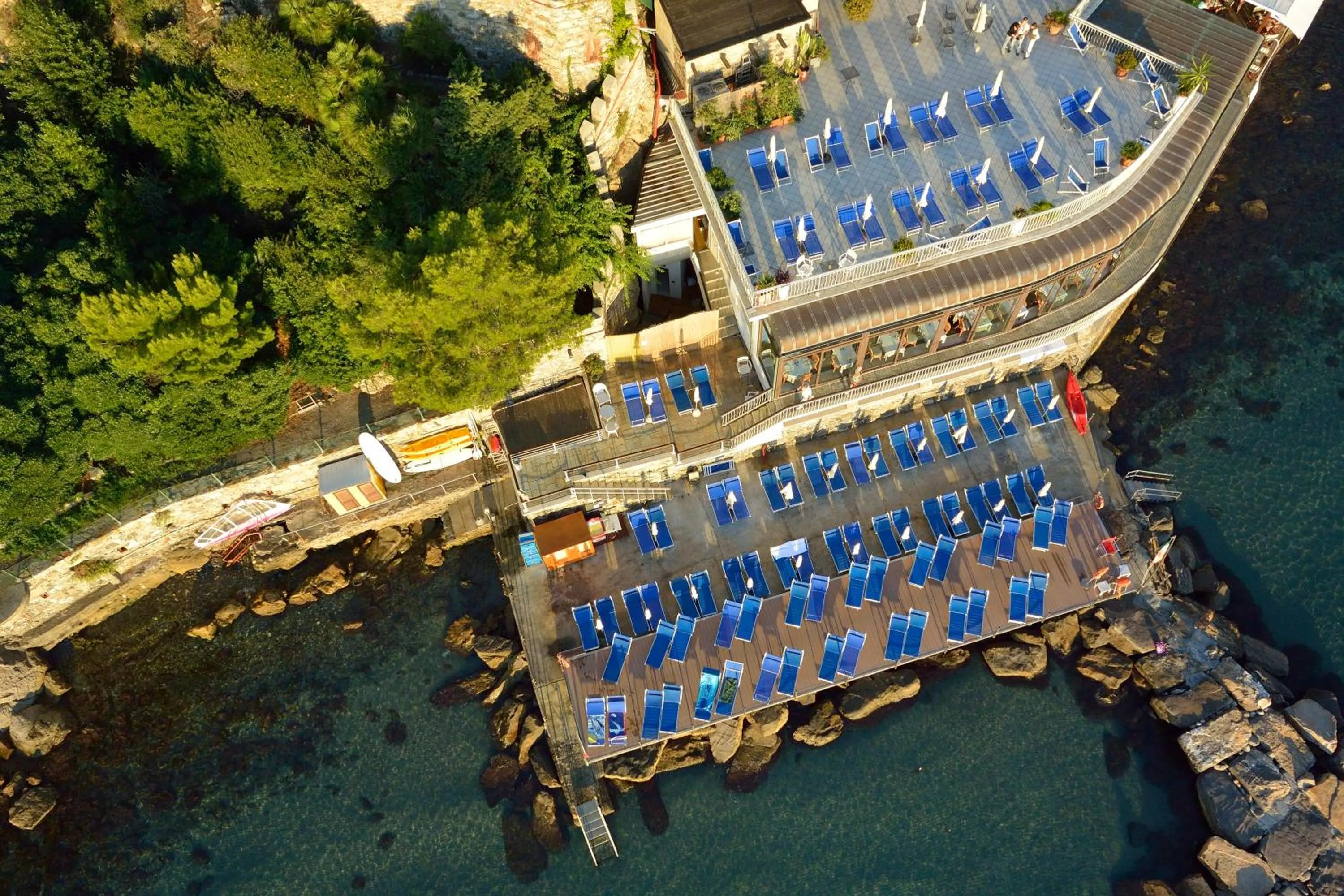 Bird's eye view in Hotel Arc En Ciel