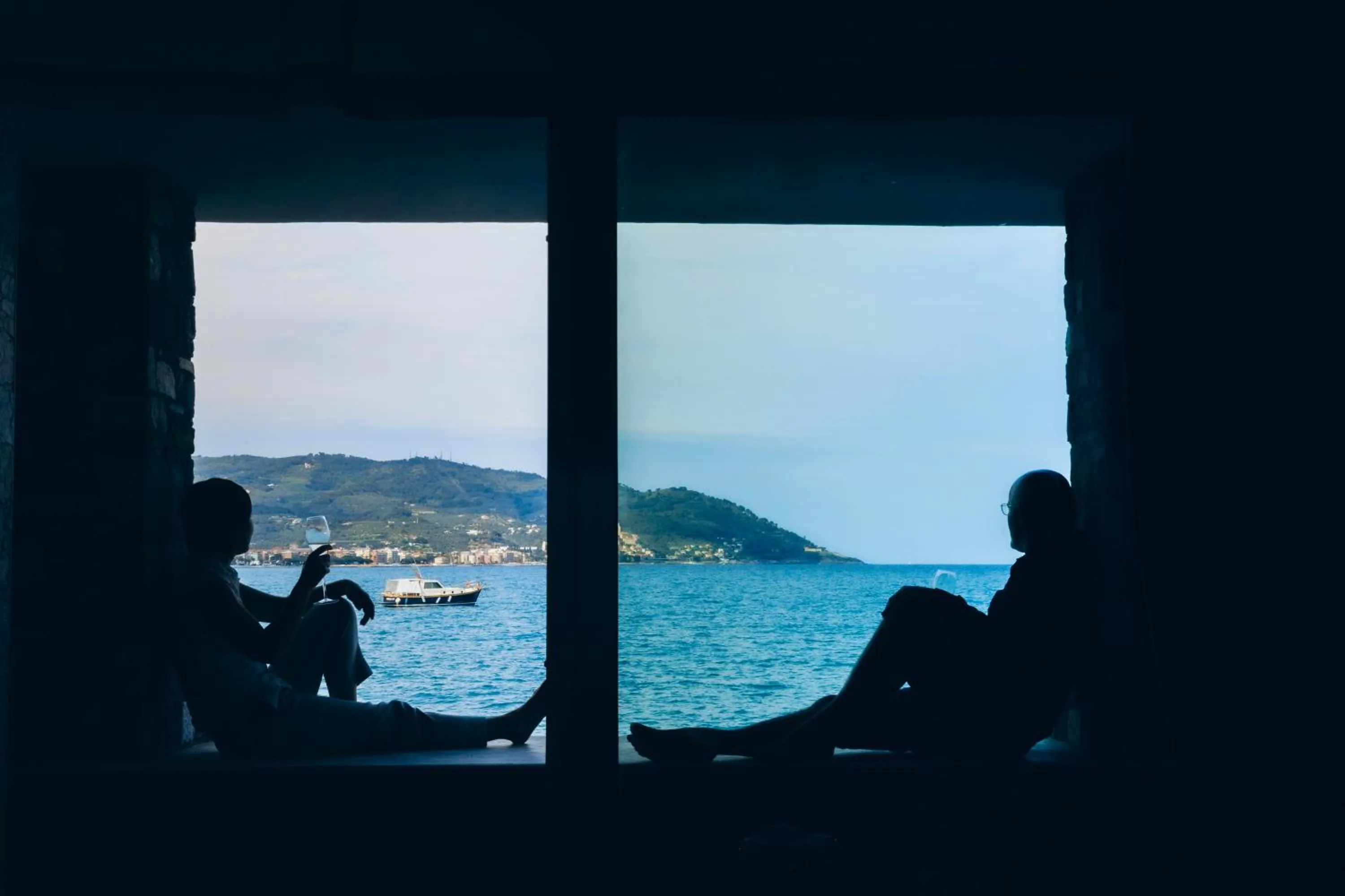 Sea view in Hotel Arc En Ciel