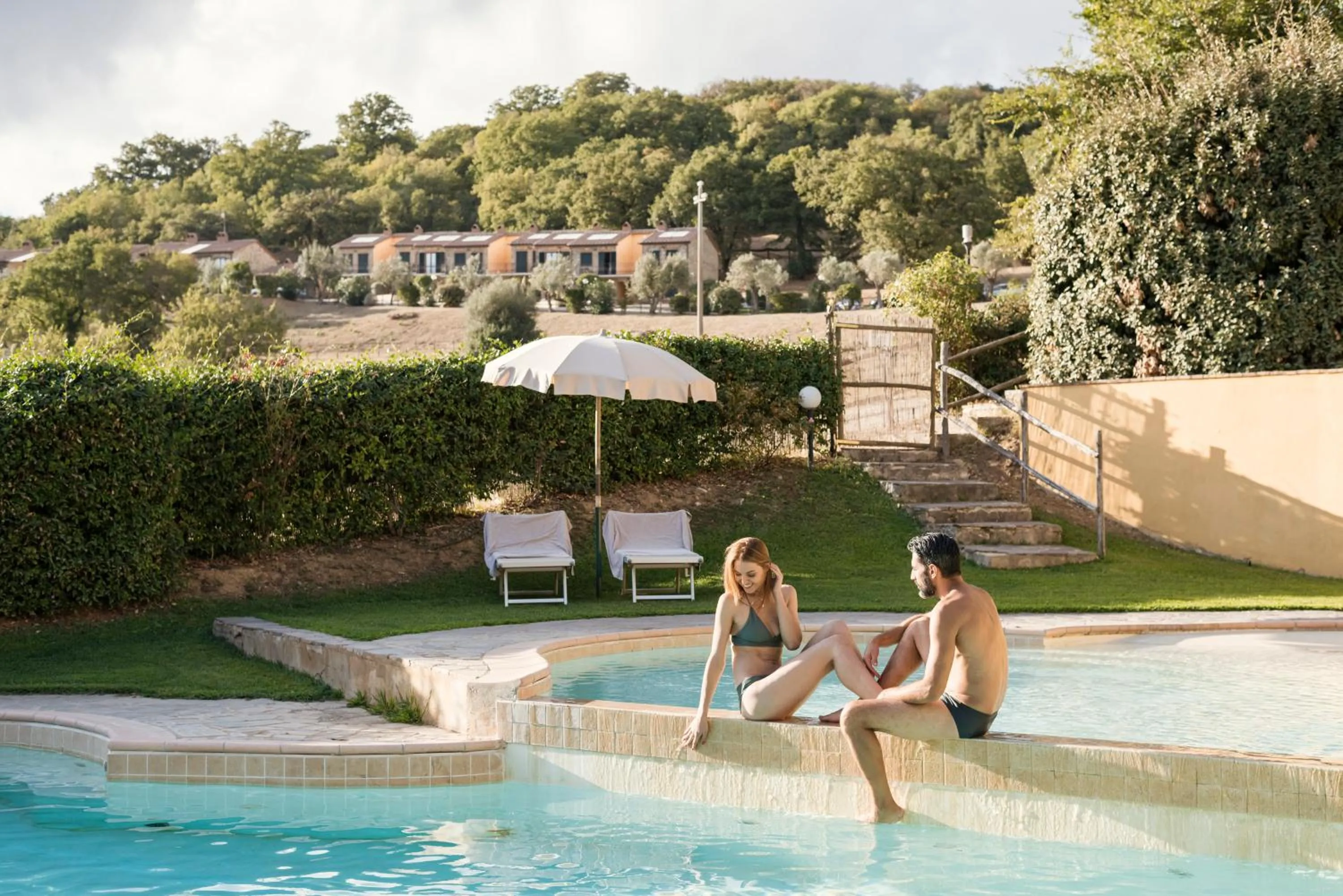 People in Antico Casale Di Scansano Resort