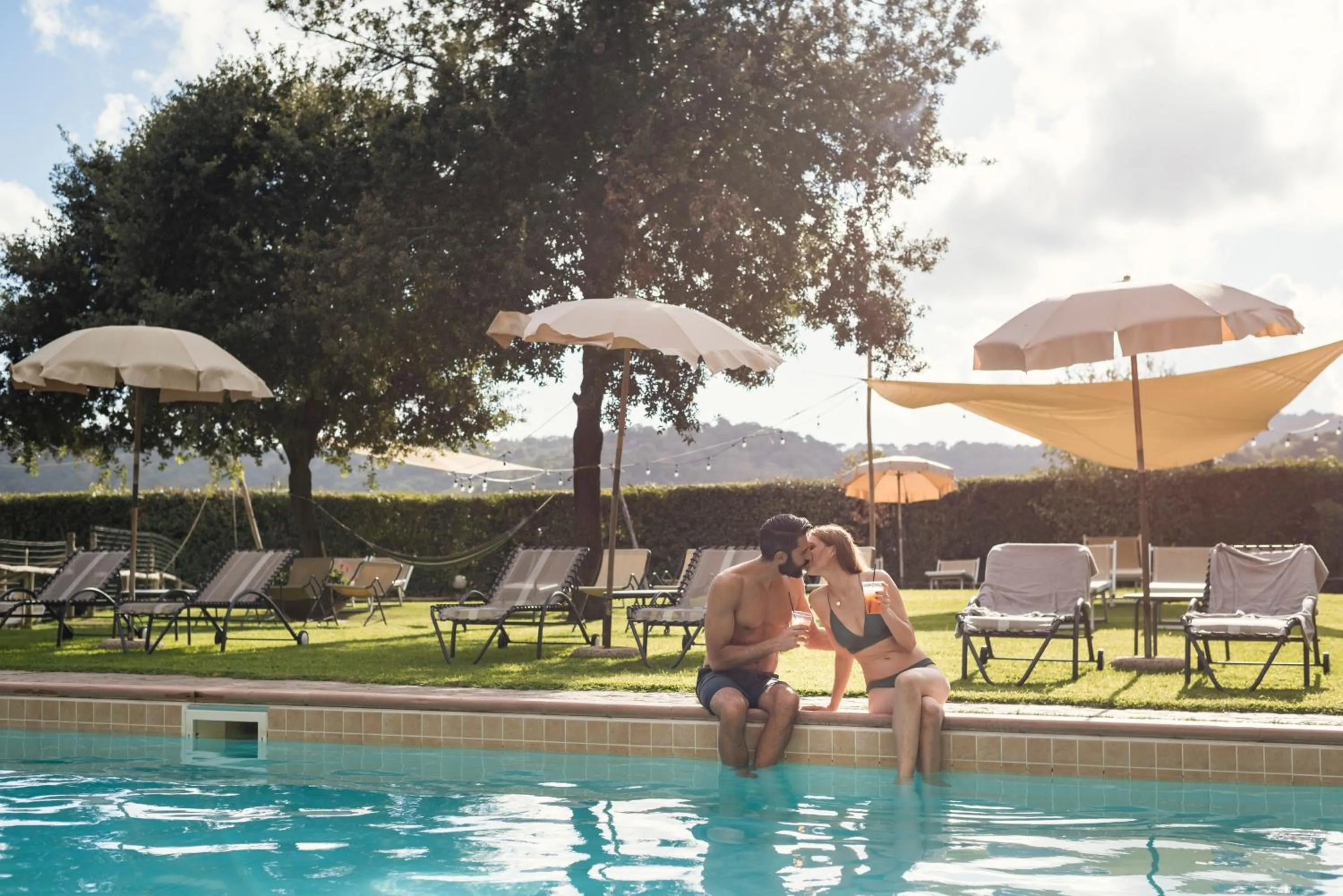 People in Antico Casale Di Scansano Resort