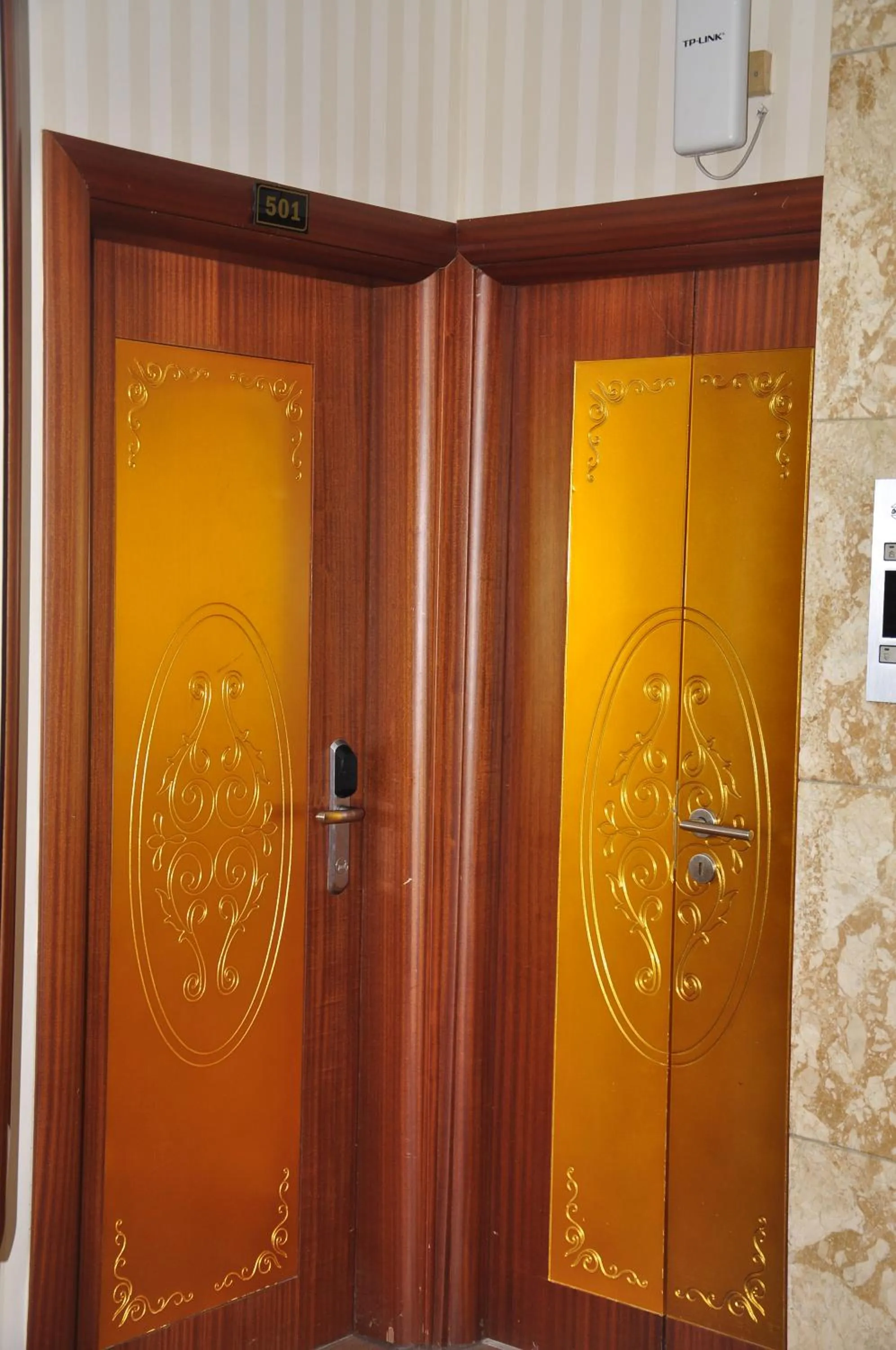 Decorative detail in Kayalar Hotel