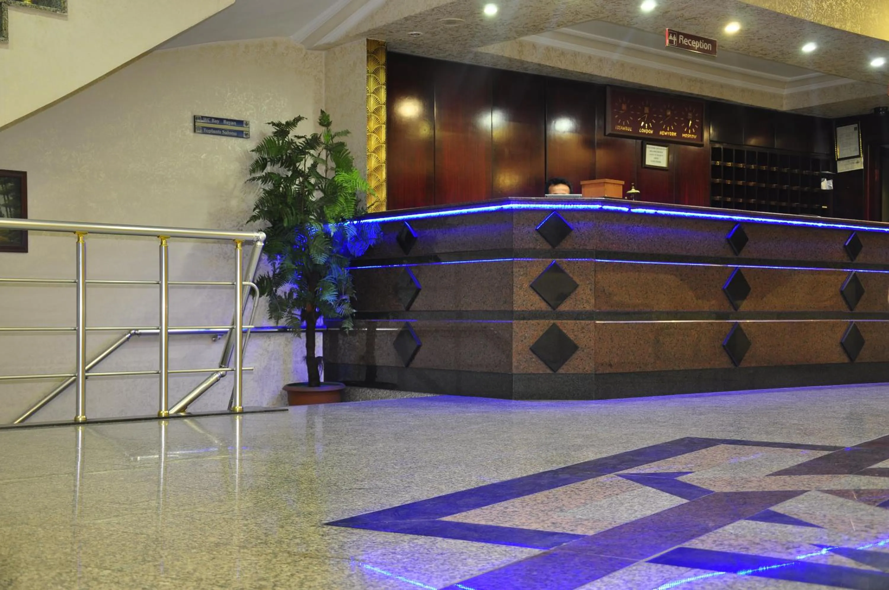 Lobby or reception in Kayalar Hotel
